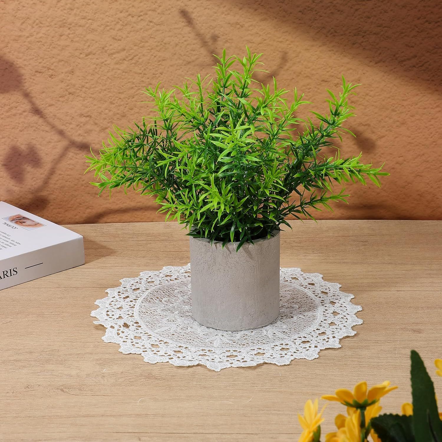 2PCS Vintage Crochet Doilies