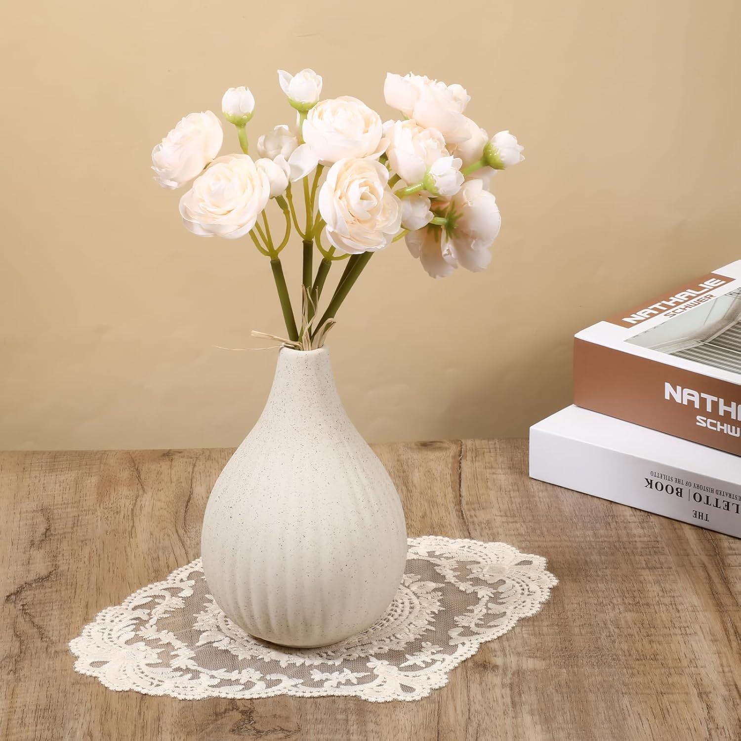 2PCS Lace Doilies for Tables