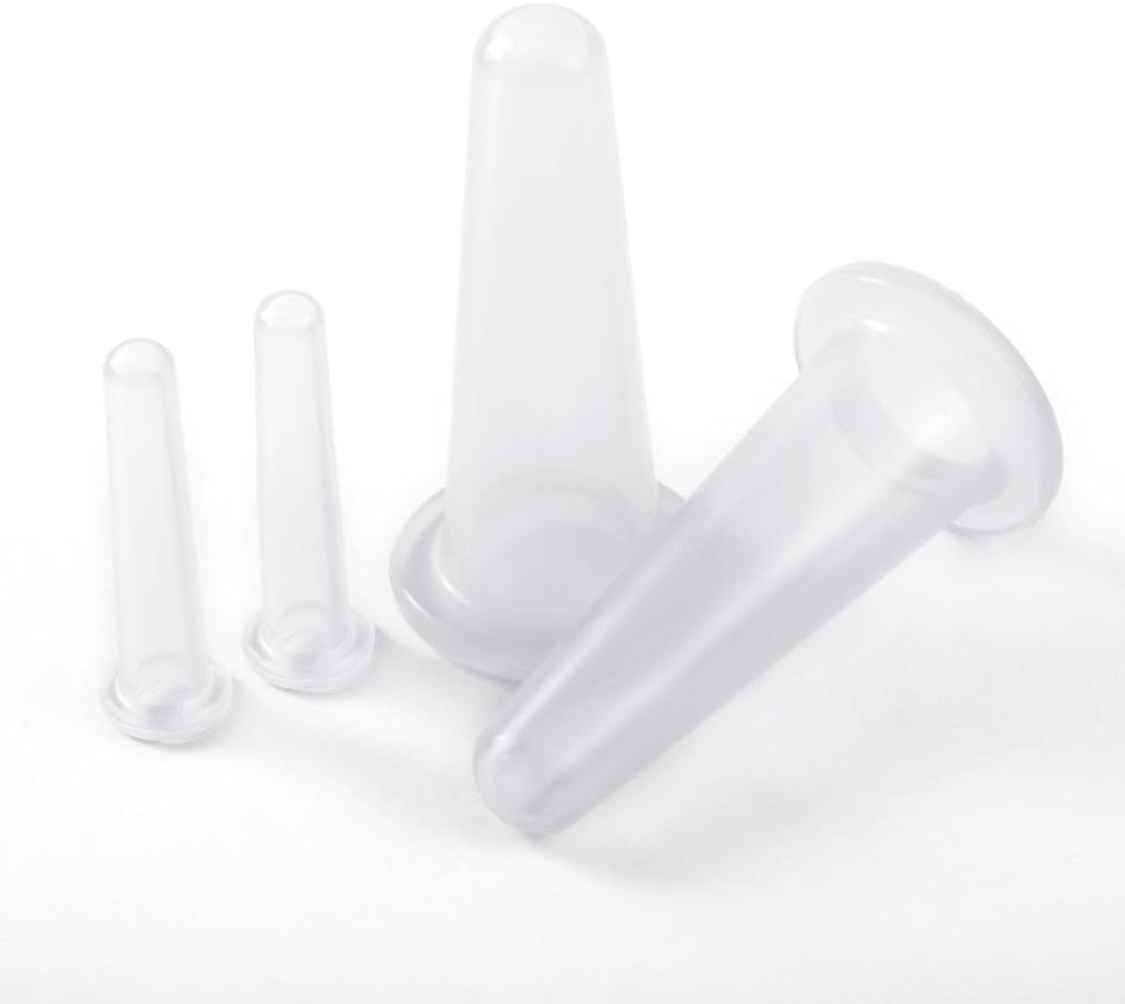 4Pcs Mini Massage Cupping Set Silicone Facial Cups Face Massager Helper Skin Care Neck Back Eyes Massaging Cup Safe to Use 4Pcs Mini Massage Cupping Set Silicone Facial Cups Face Massager Helper Skin Care Neck Back Eyes Massaging Cup Safe to Use