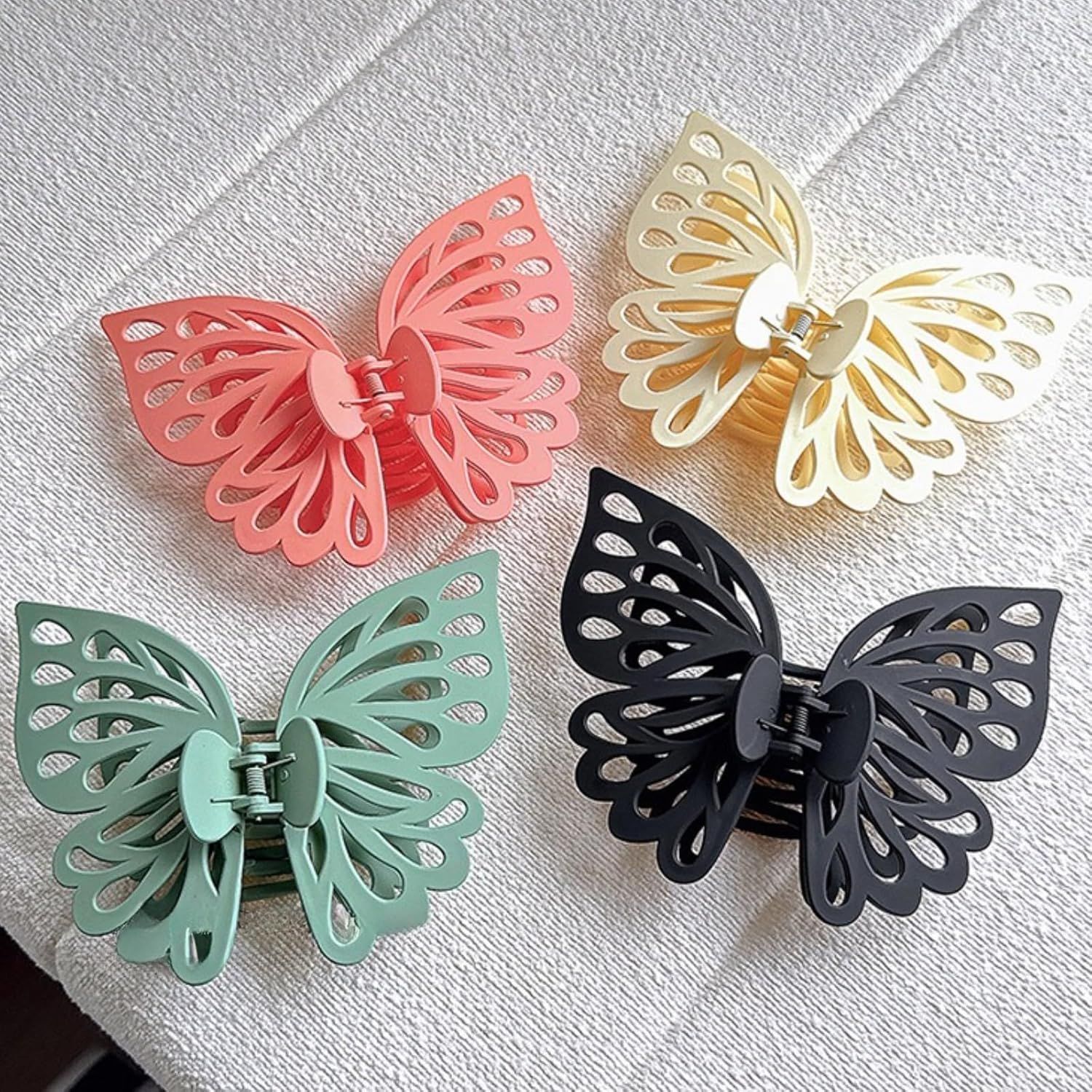 Butterfly Shape Curtain Claw Clips 2 Pack