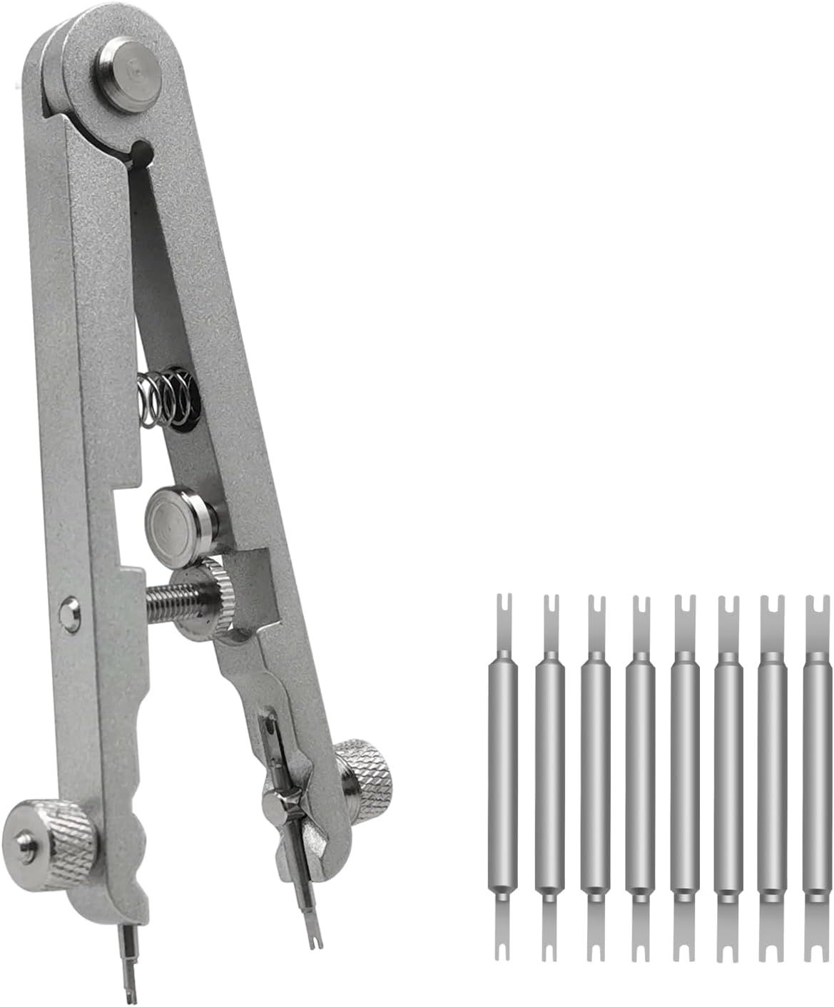 Watch Spring Bar Plier Tool Set Watchband Pliers with 10 Pins Watch Spring Bar Plier Tool Set Watchband Pliers with 10 Pins