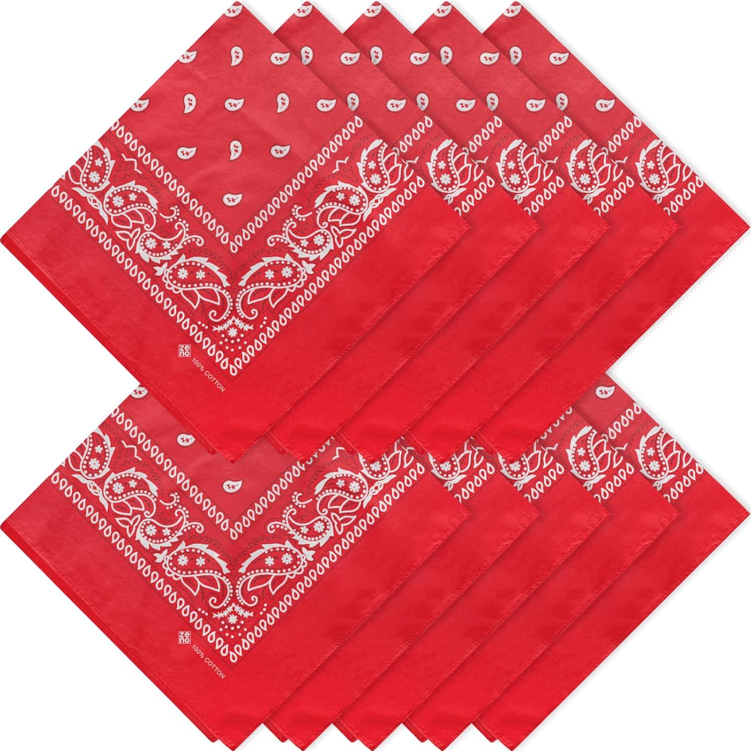 100% Cotton & Natural Fibers Bandana Scarf - Soft 100% Cotton & Natural Fibers Bandana Scarf - Soft