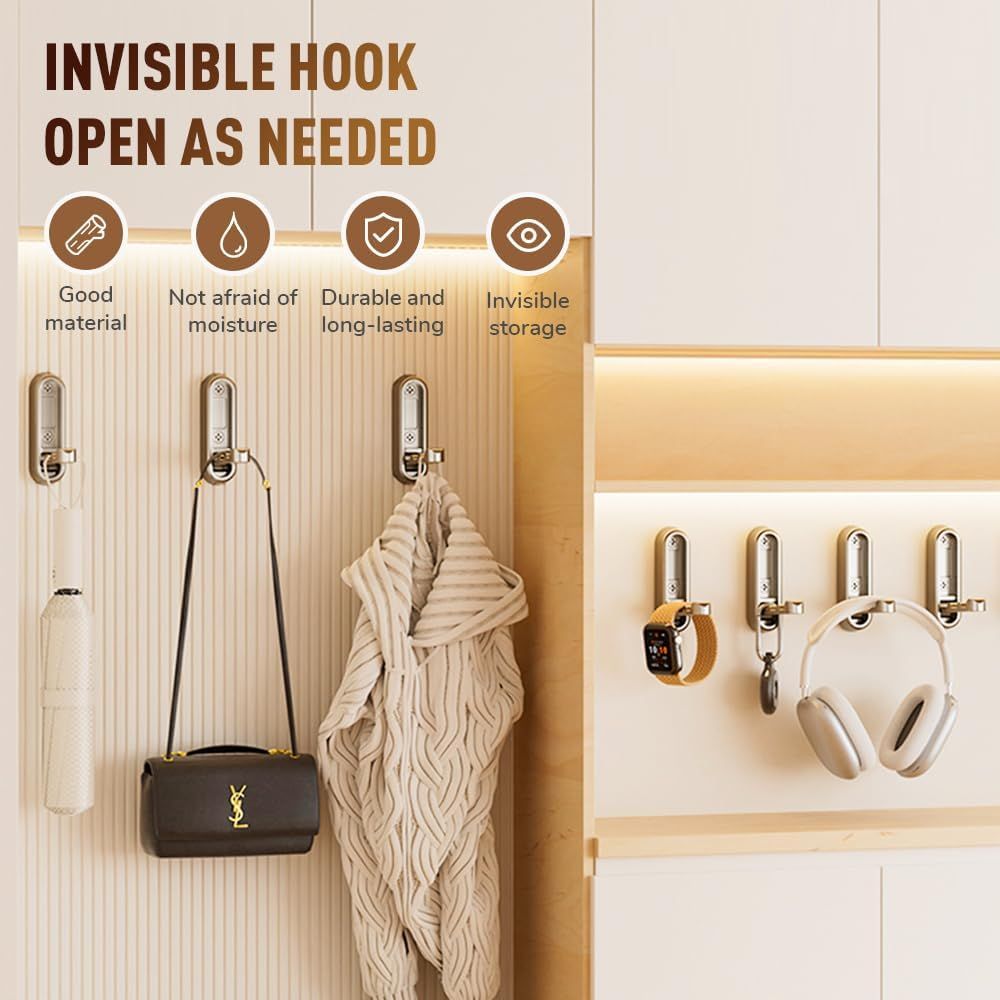 Folding Coat Hooks