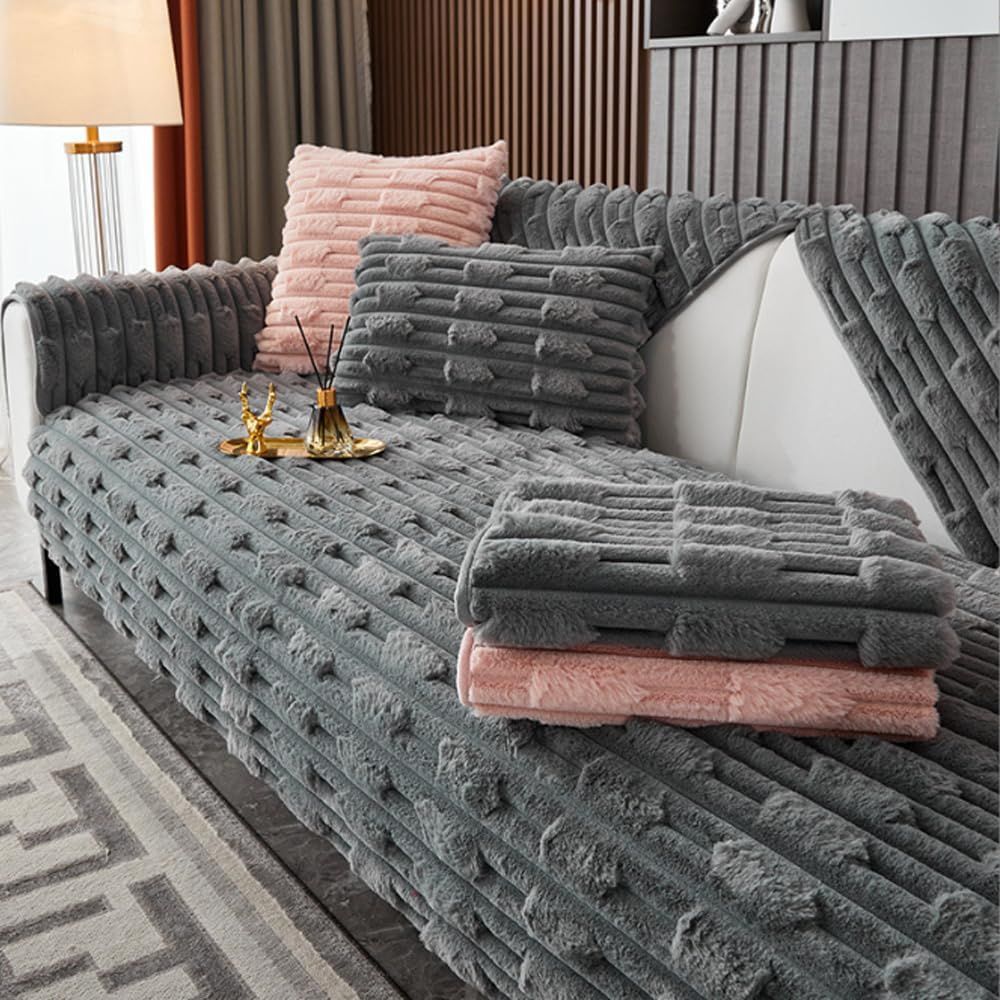 Super Soft Plush Non-Slip Sofa Cushion Covers Super Soft Plush Non-Slip Sofa Cushion Covers