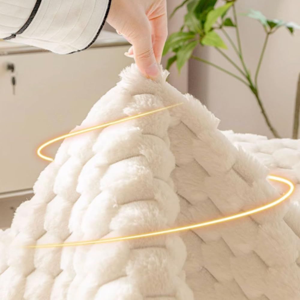 Super Soft Plush Non-Slip Sofa Cushion Covers