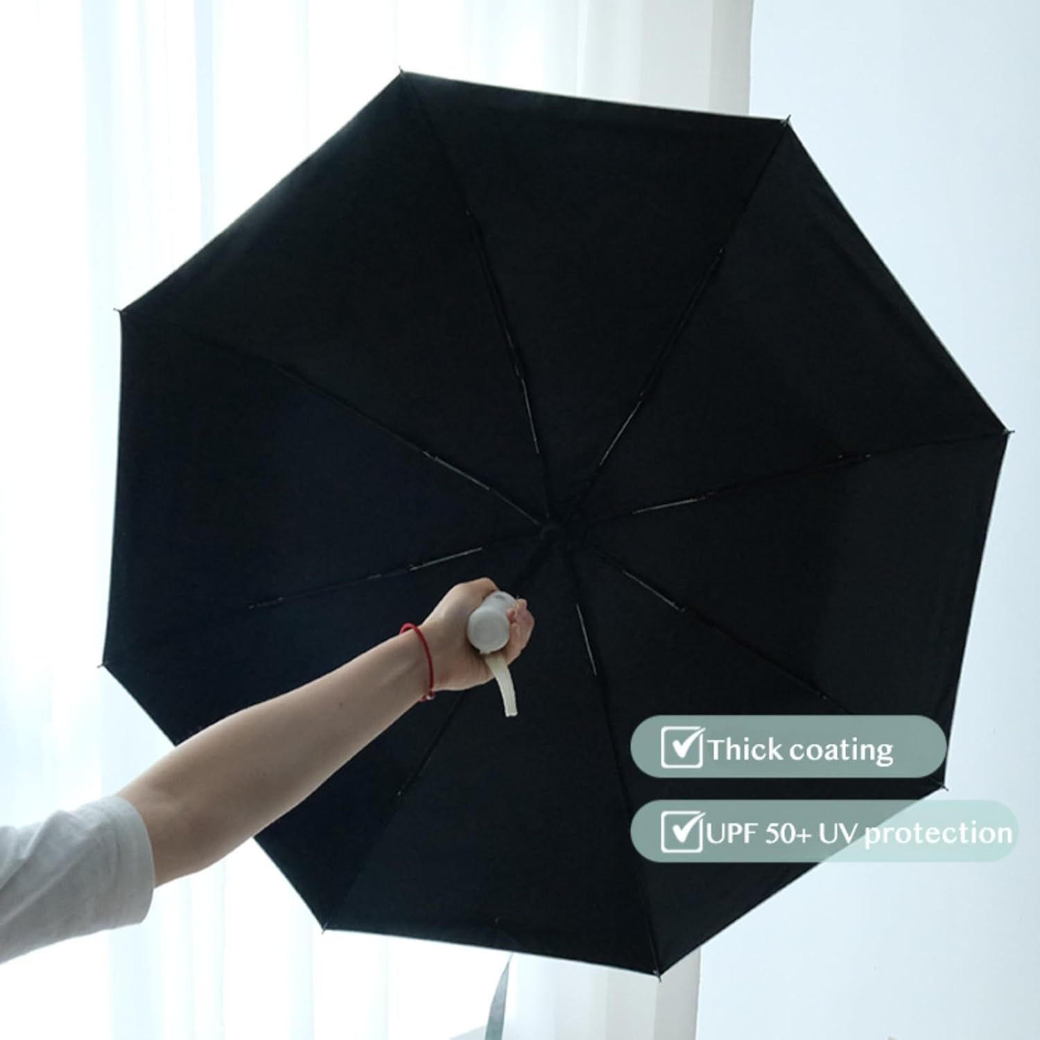 Ombré Auto Open Rain & Sun UPF 50+ UV Protection Umbrella