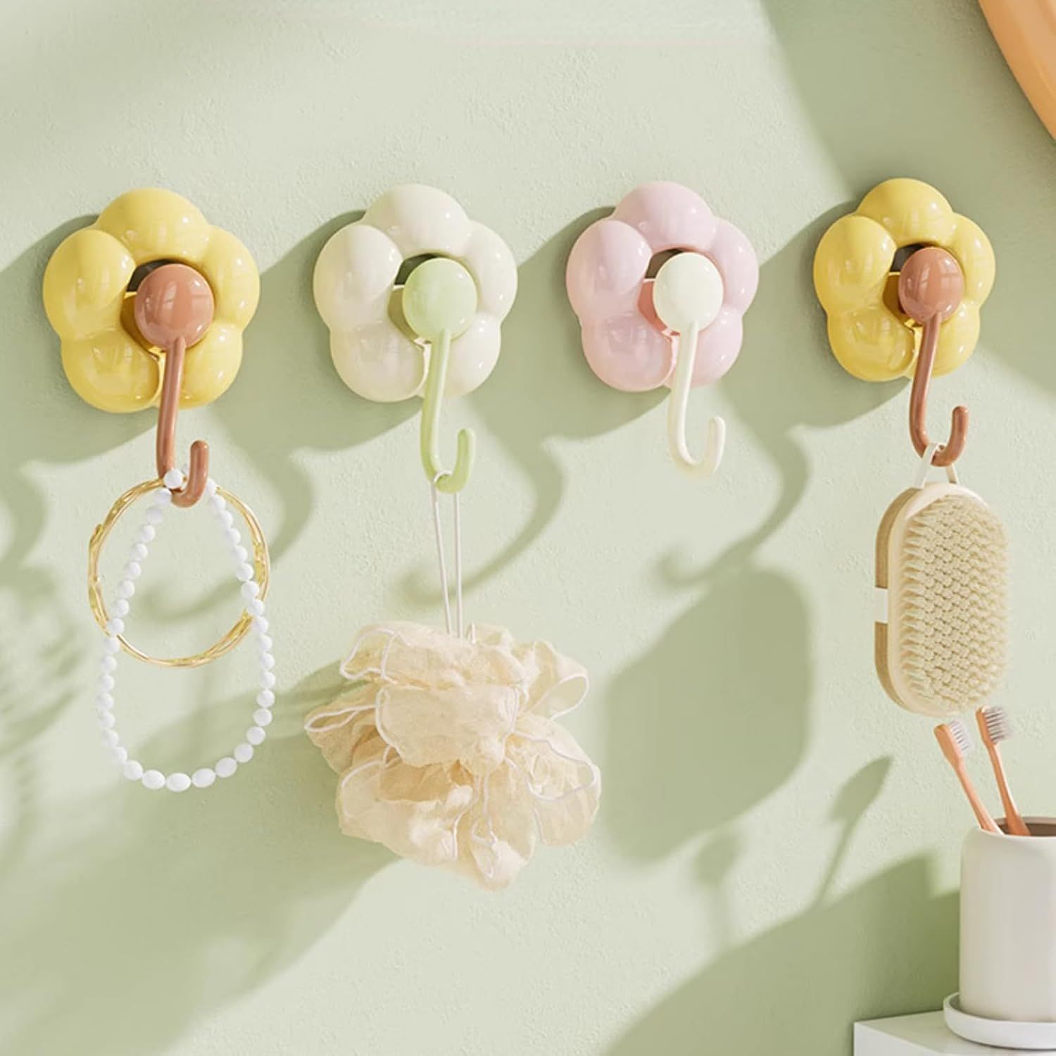 3 Pack No-Trace Vacuum Suction Cup Hooks