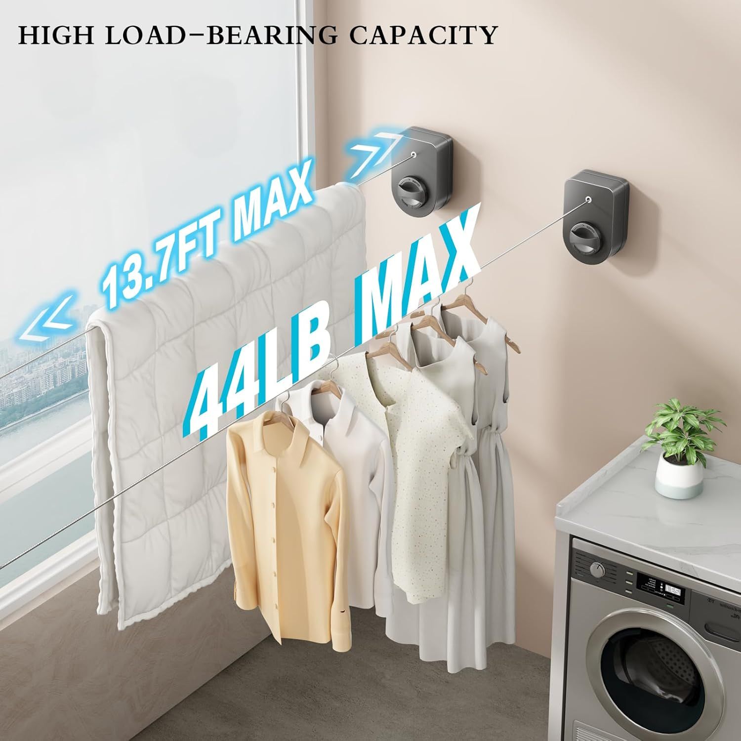 Retractable Clothesline Indoor