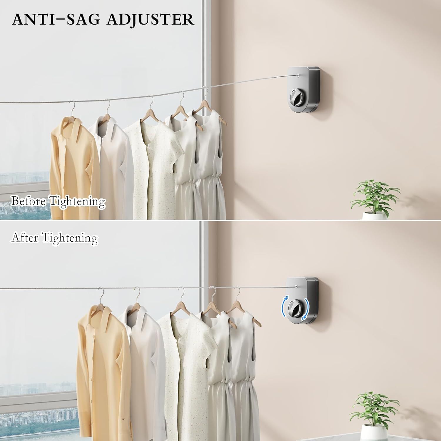Retractable Clothesline Indoor