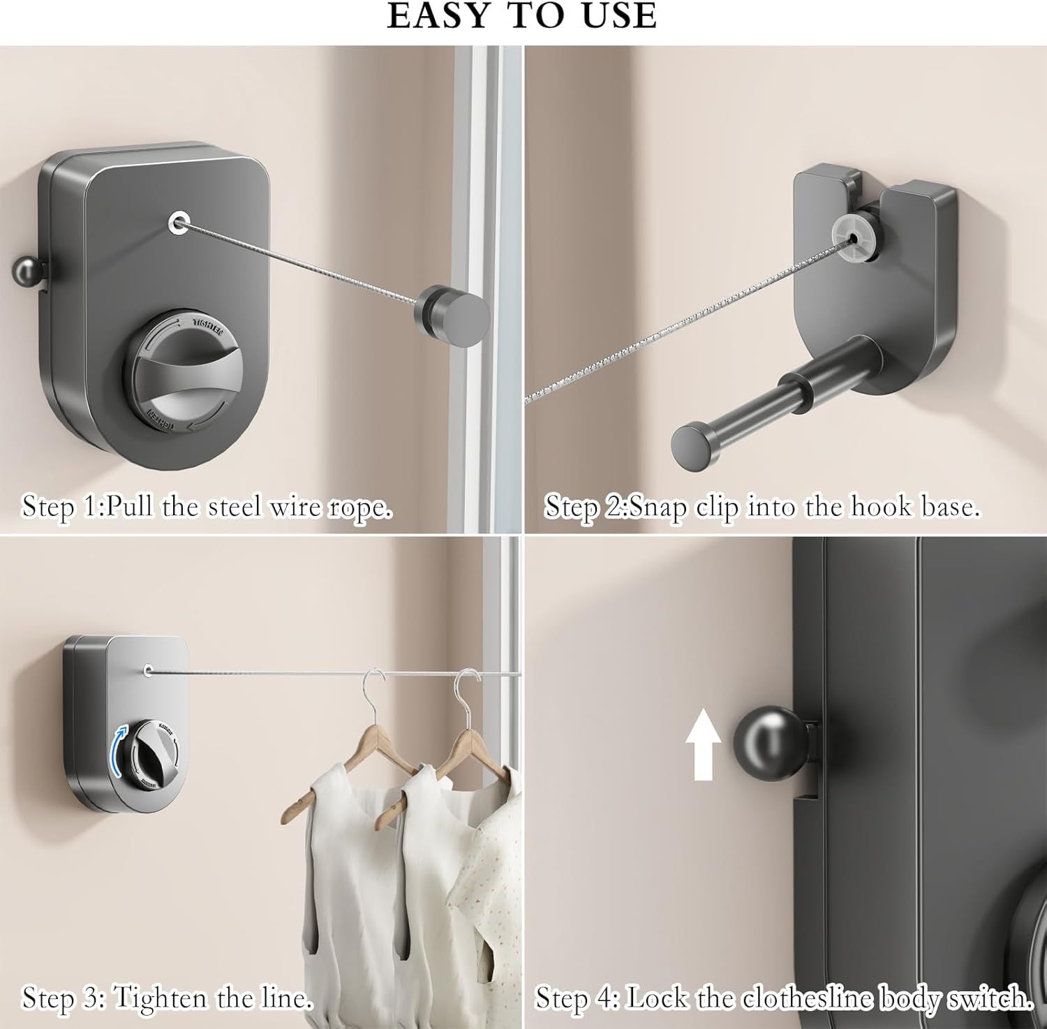 Retractable Clothesline Indoor