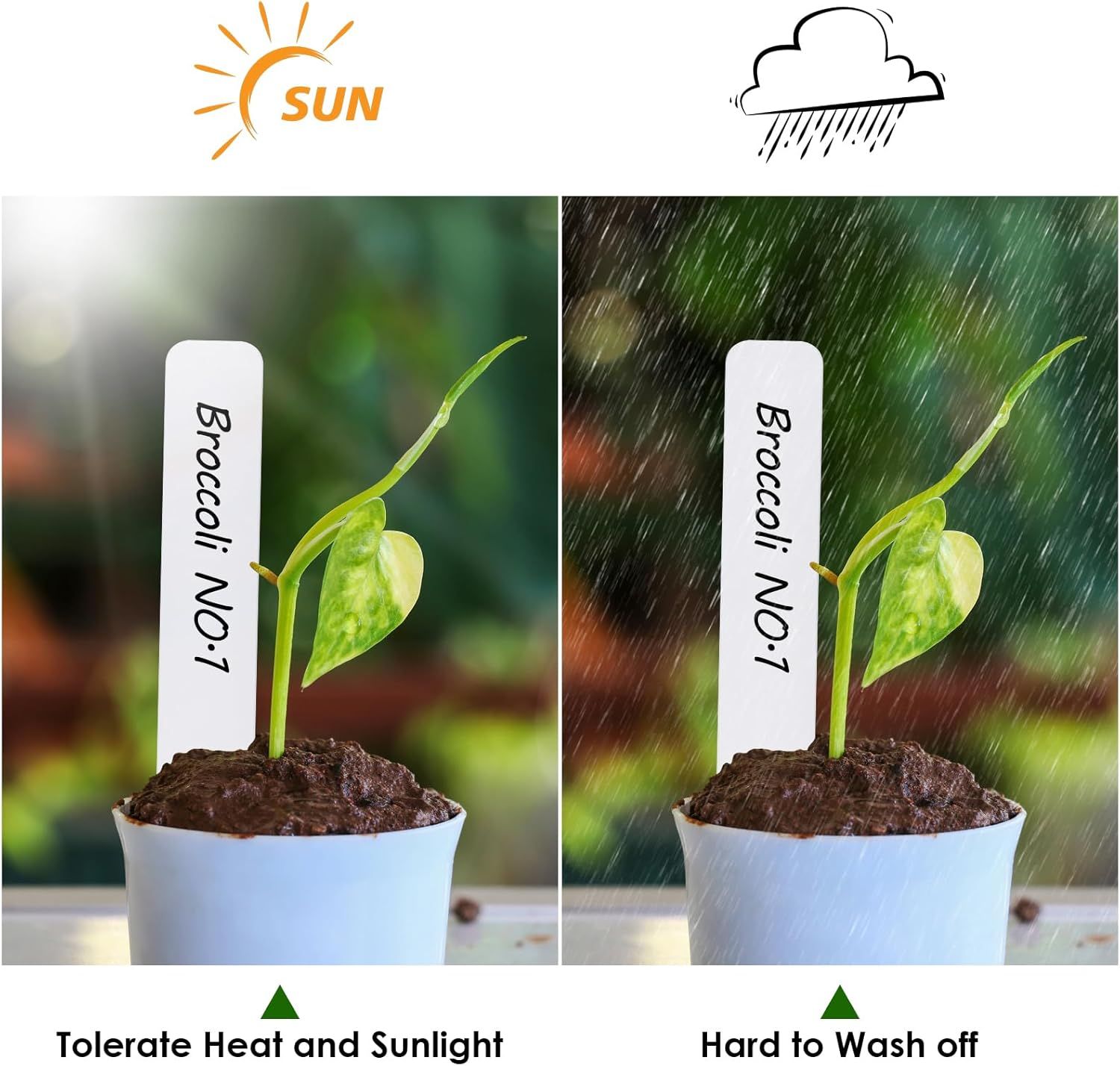 Plant Labels 120PCS