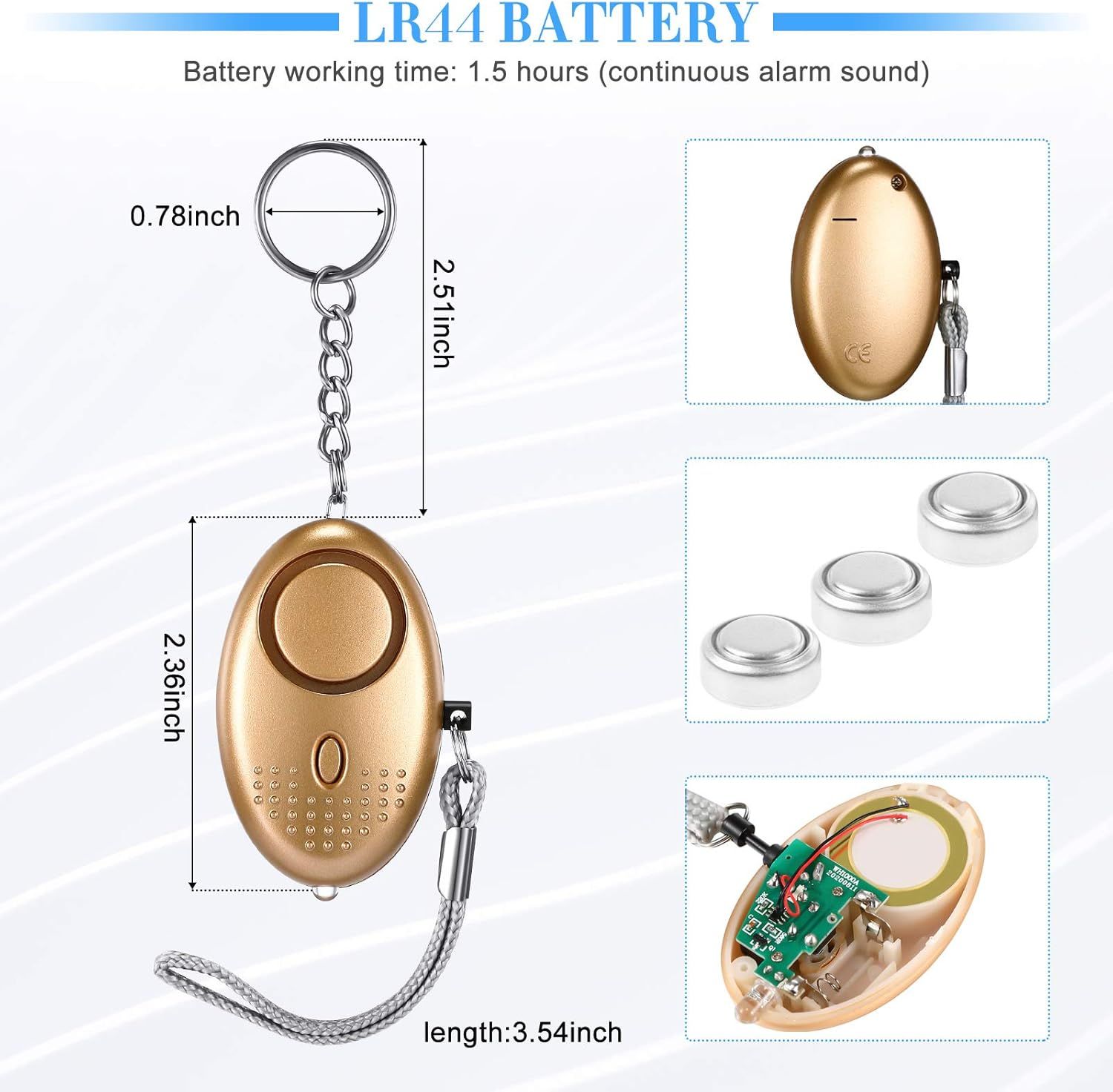 12-Piece Personal Alarm Set