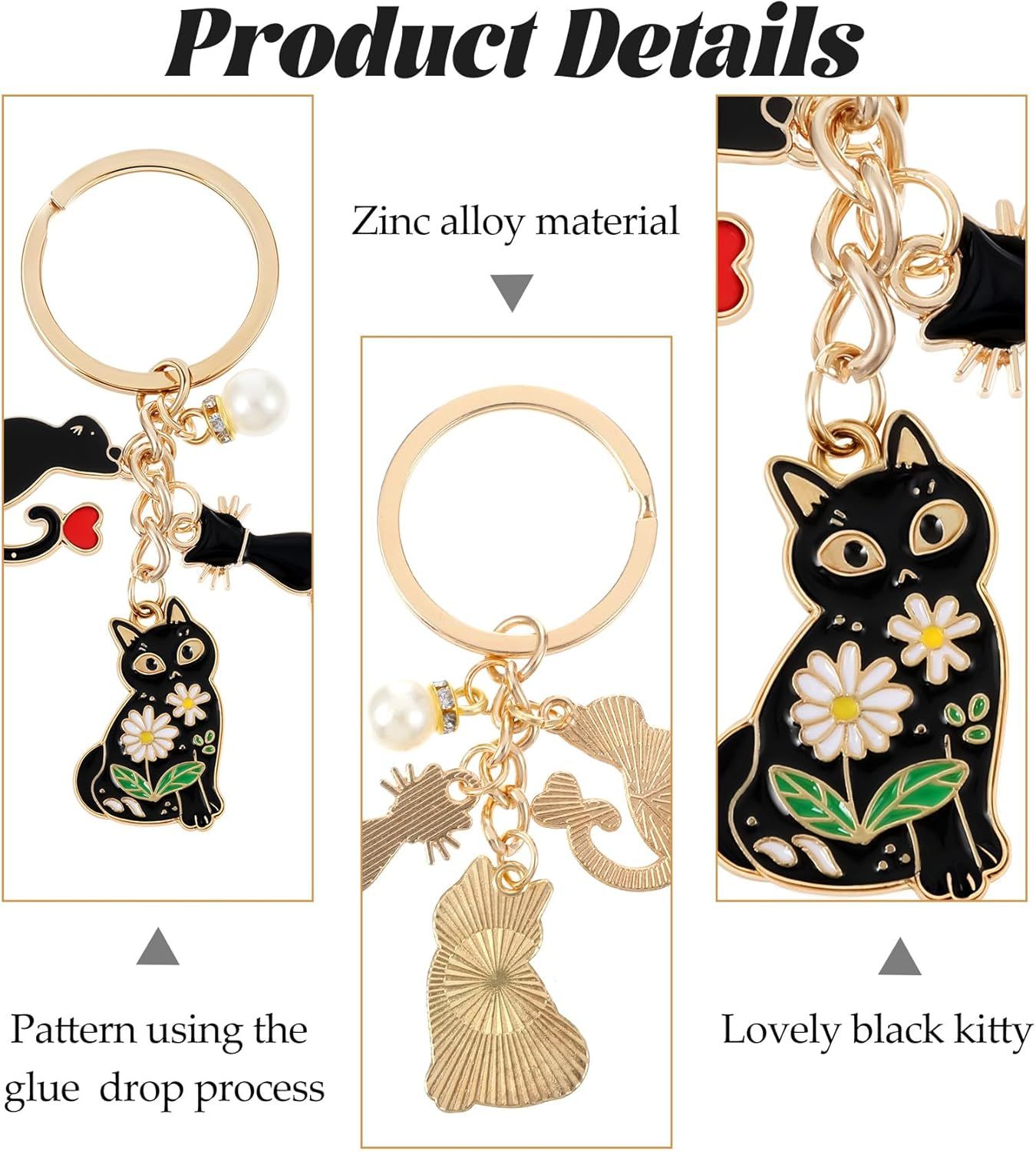 Black Cat Key Chain