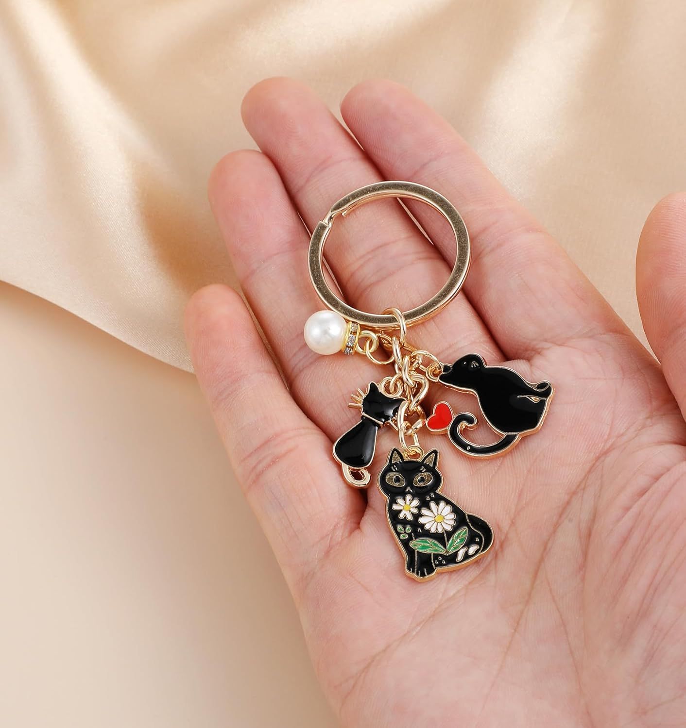 Black Cat Key Chain