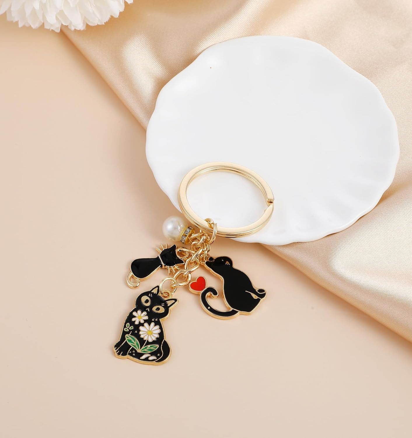 Black Cat Key Chain