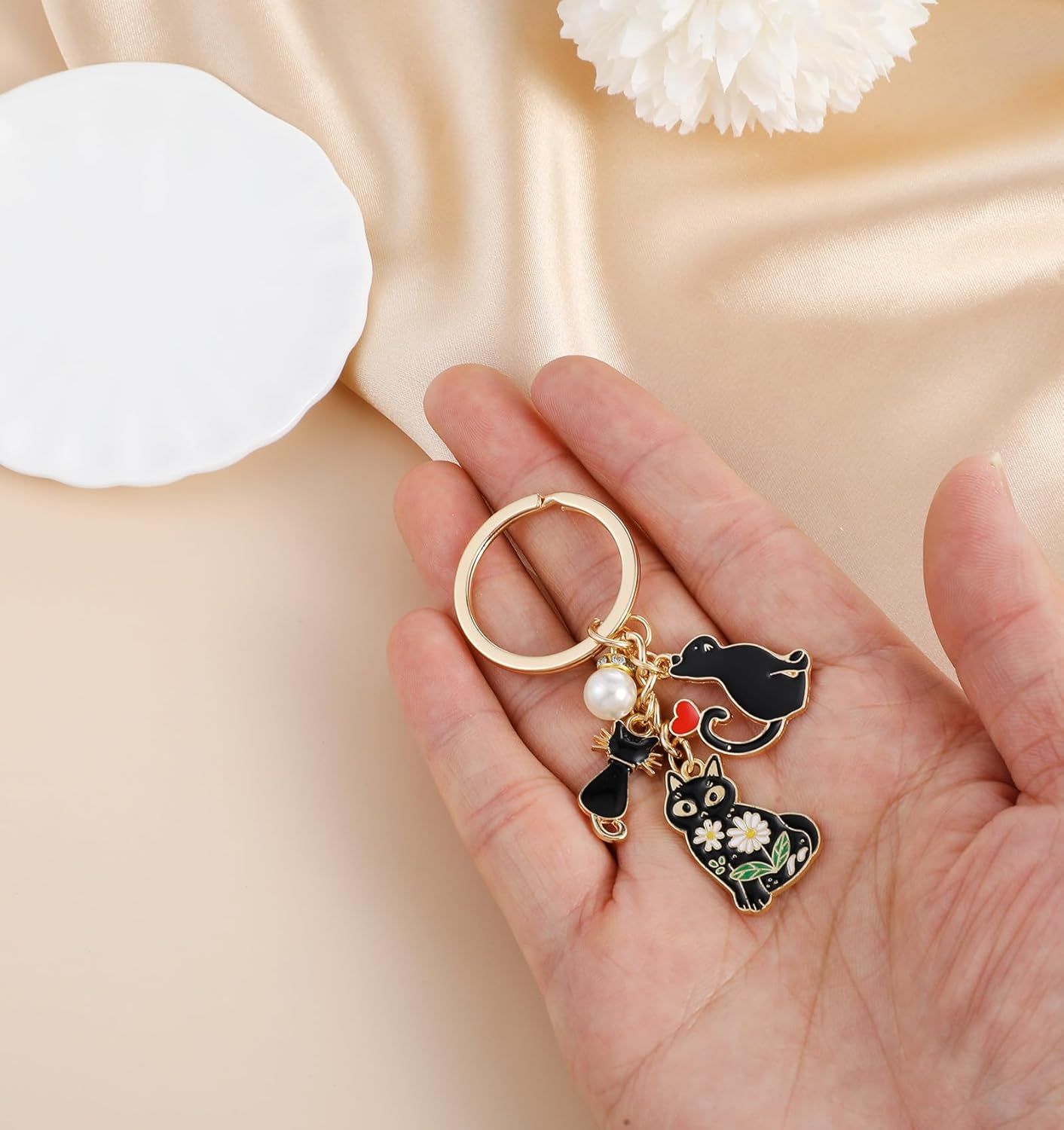 Black Cat Key Chain
