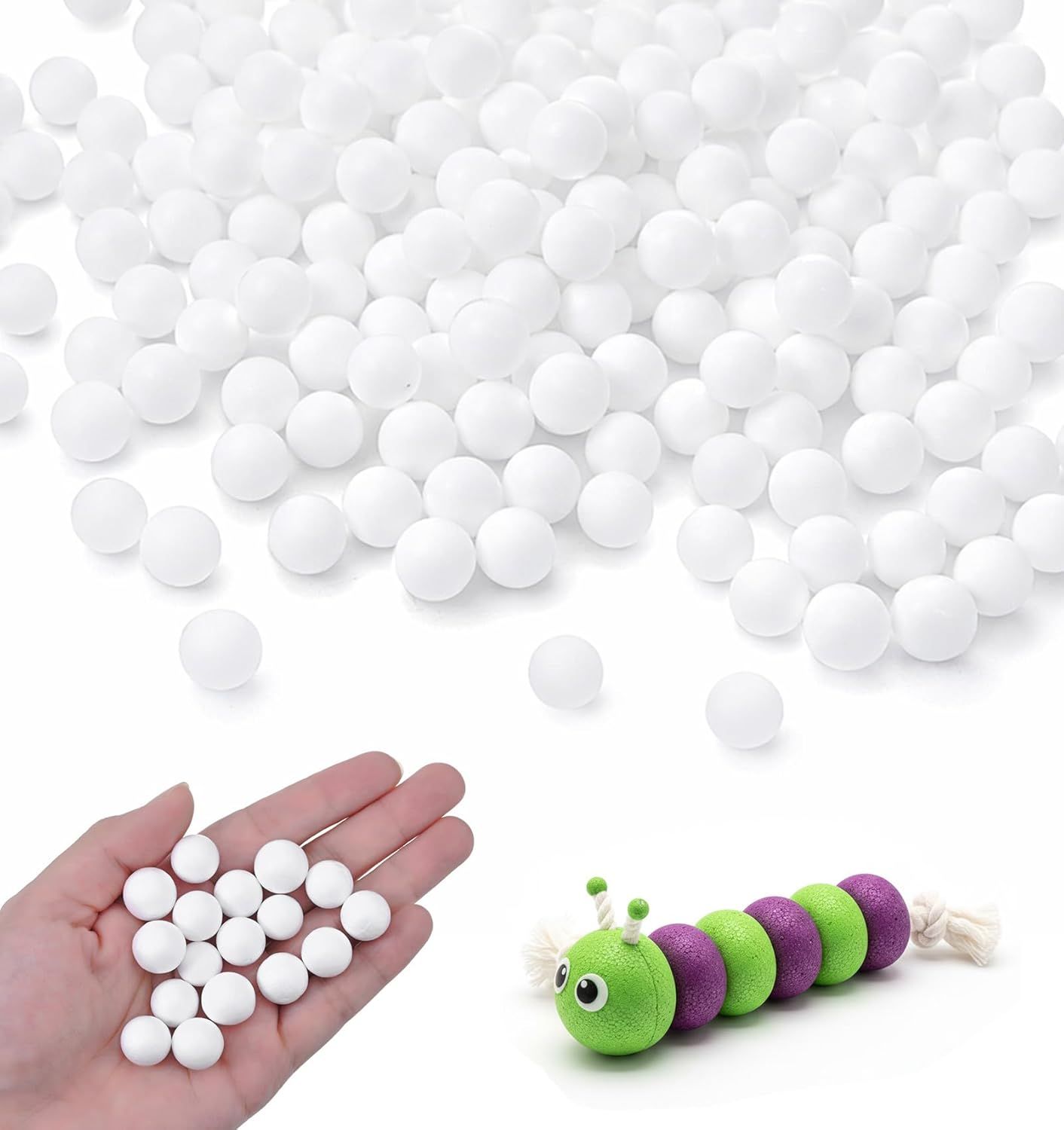 200 Pcs Styrofoam Balls Small