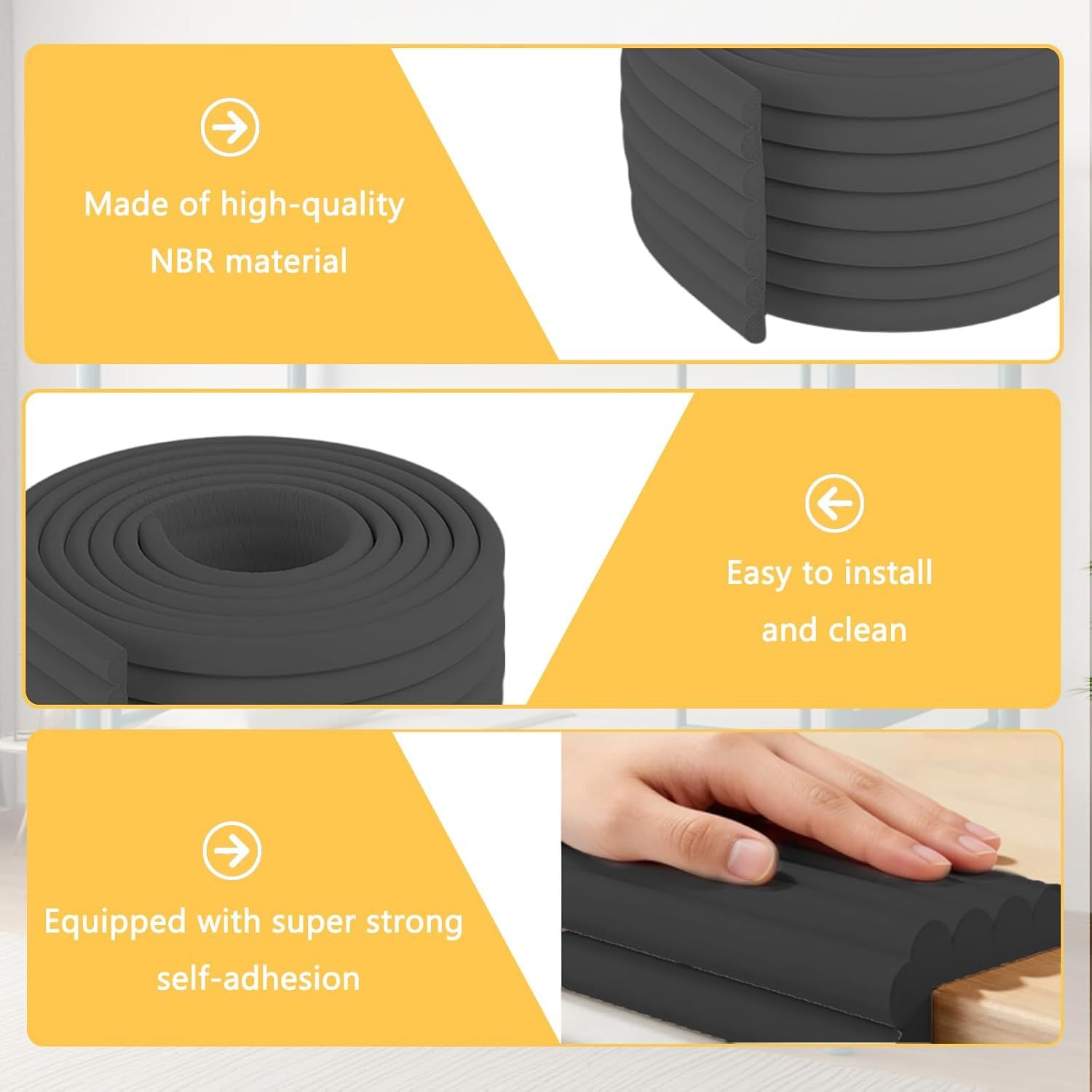 Soft Bunk Bed Ladder Pads with Cutter – Foam Step Padding & Ladder Cover for Kids’ Loft Beds