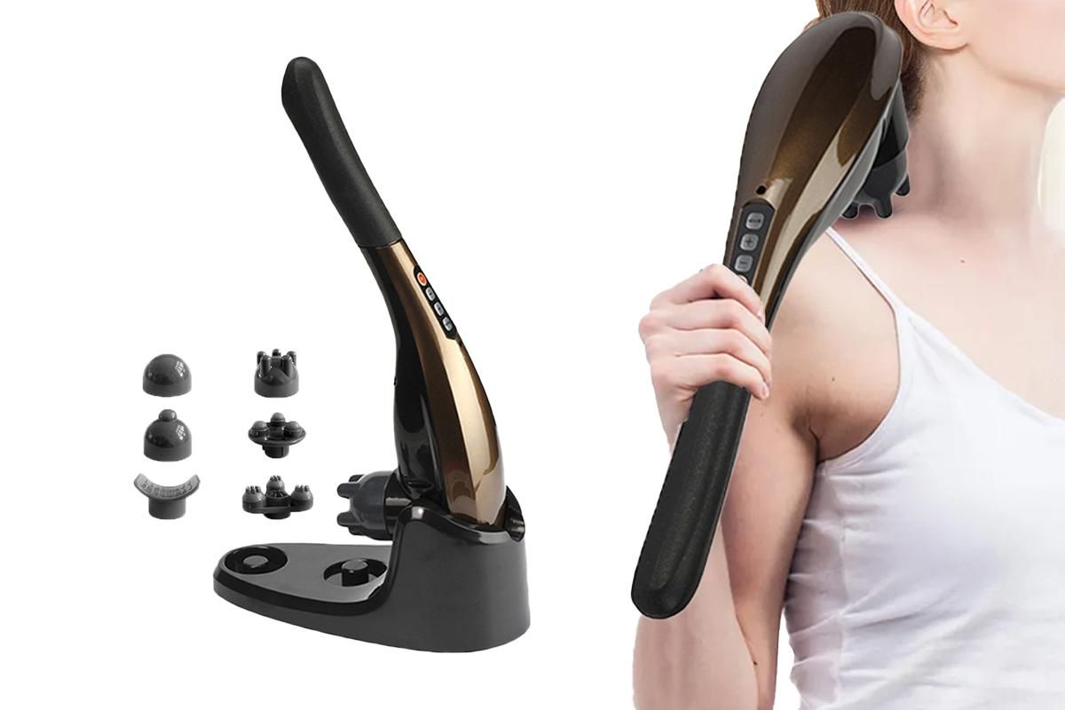 Rechargeable Hand Held Deep Tissue Massager for Muscles Rechargeable Hand Held Deep Tissue Massager for Muscles