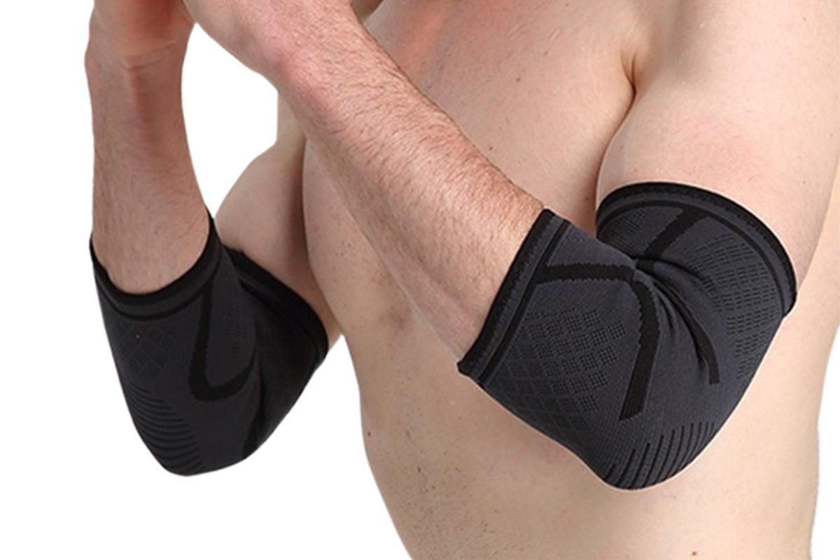 2Pcs Elbow Brace for Tendonitis Elbow Compression Support Sleeve for Golfers Pain Relief for Workout Weightlifting -Black / L 2Pcs Elbow Brace for Tendonitis Elbow Compression Support Sleeve for Golfers Pain Relief for Workout Weightlifting -Black / L