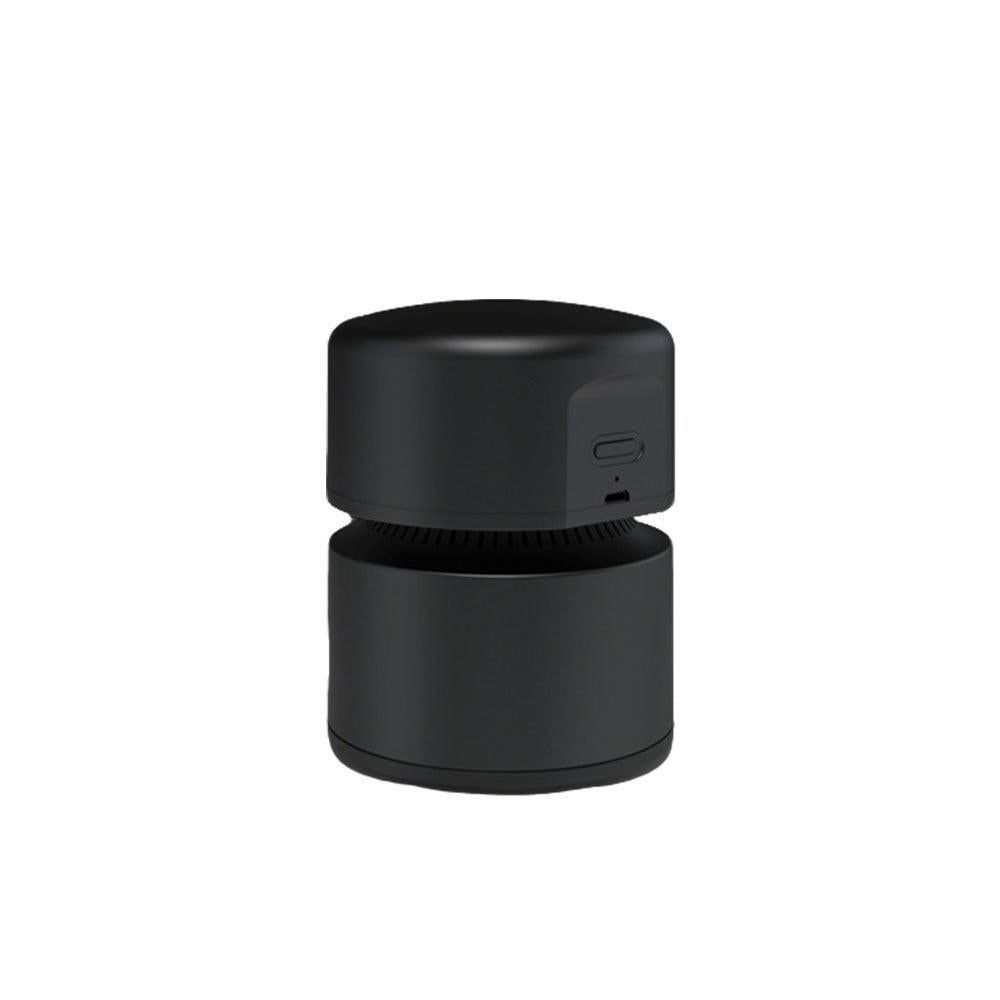 Mini Desktop Vacuum Cleaner Rechargeable USB Desk Sweeper for Home Office Black