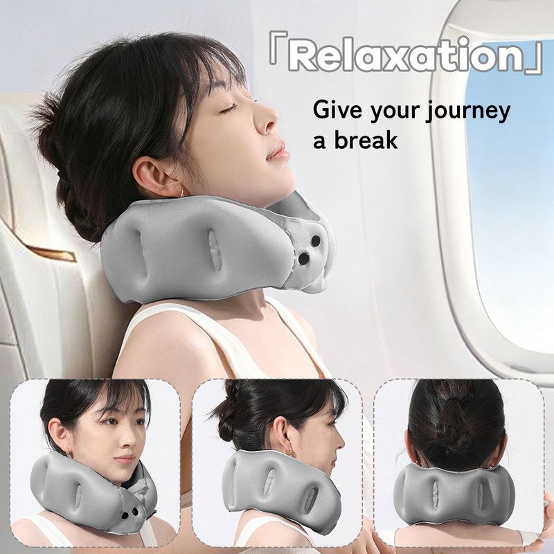 Portable Inflatable Travel Neck Pillow