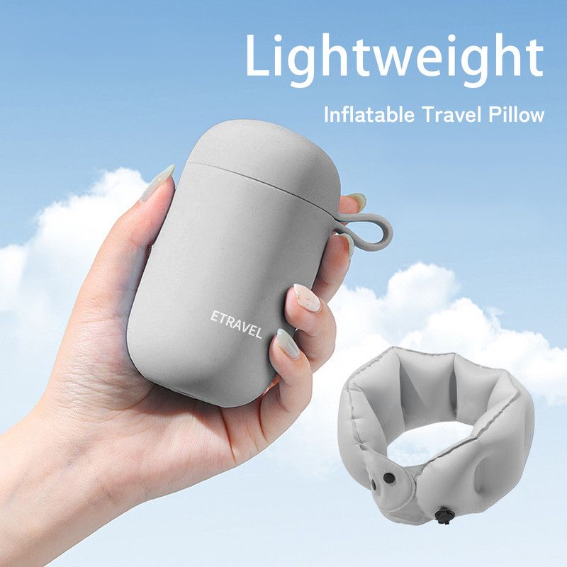 Portable Inflatable Travel Neck Pillow