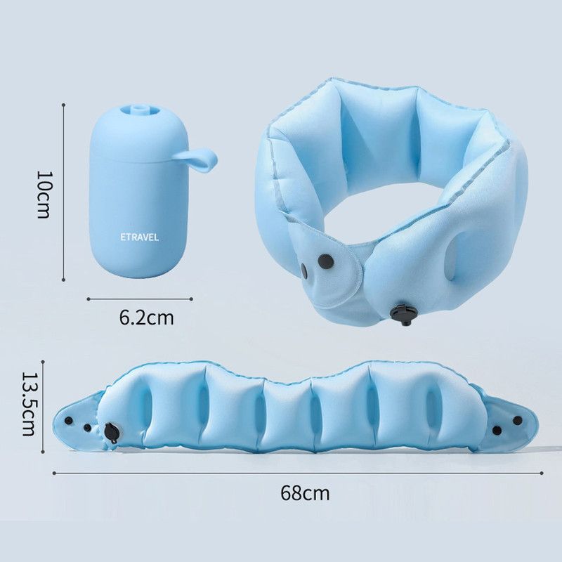 Portable Inflatable Travel Neck Pillow
