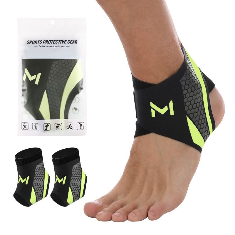2-Pack Adjustable Compression Ankle Braces 2-Pack Adjustable Compression Ankle Braces