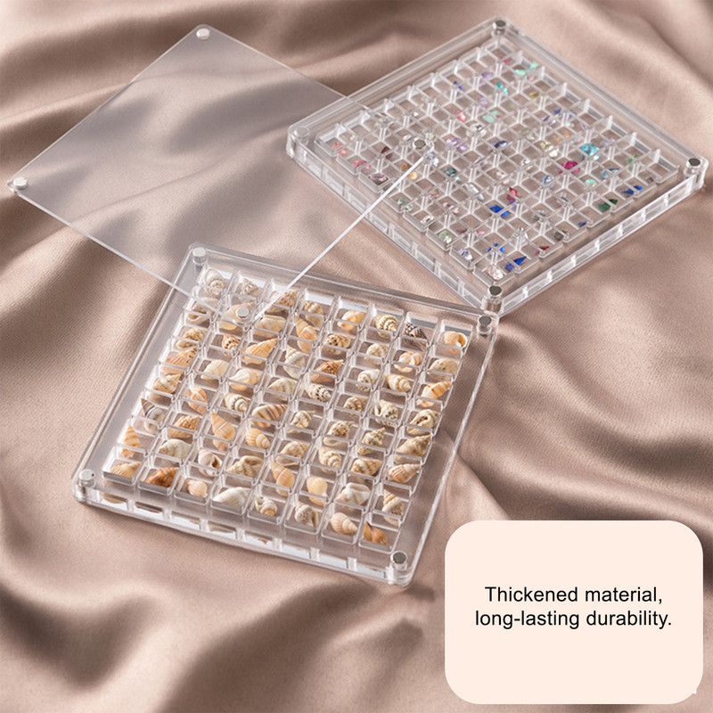 Acrylic Magnetic Seashell Display Box