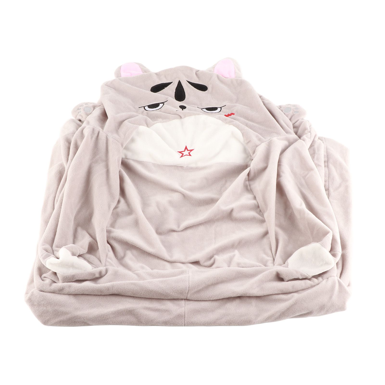 2 in 1 Foldable Children%27s Sofa Cushion Plush Sofa Cute Sofa Chair for Children