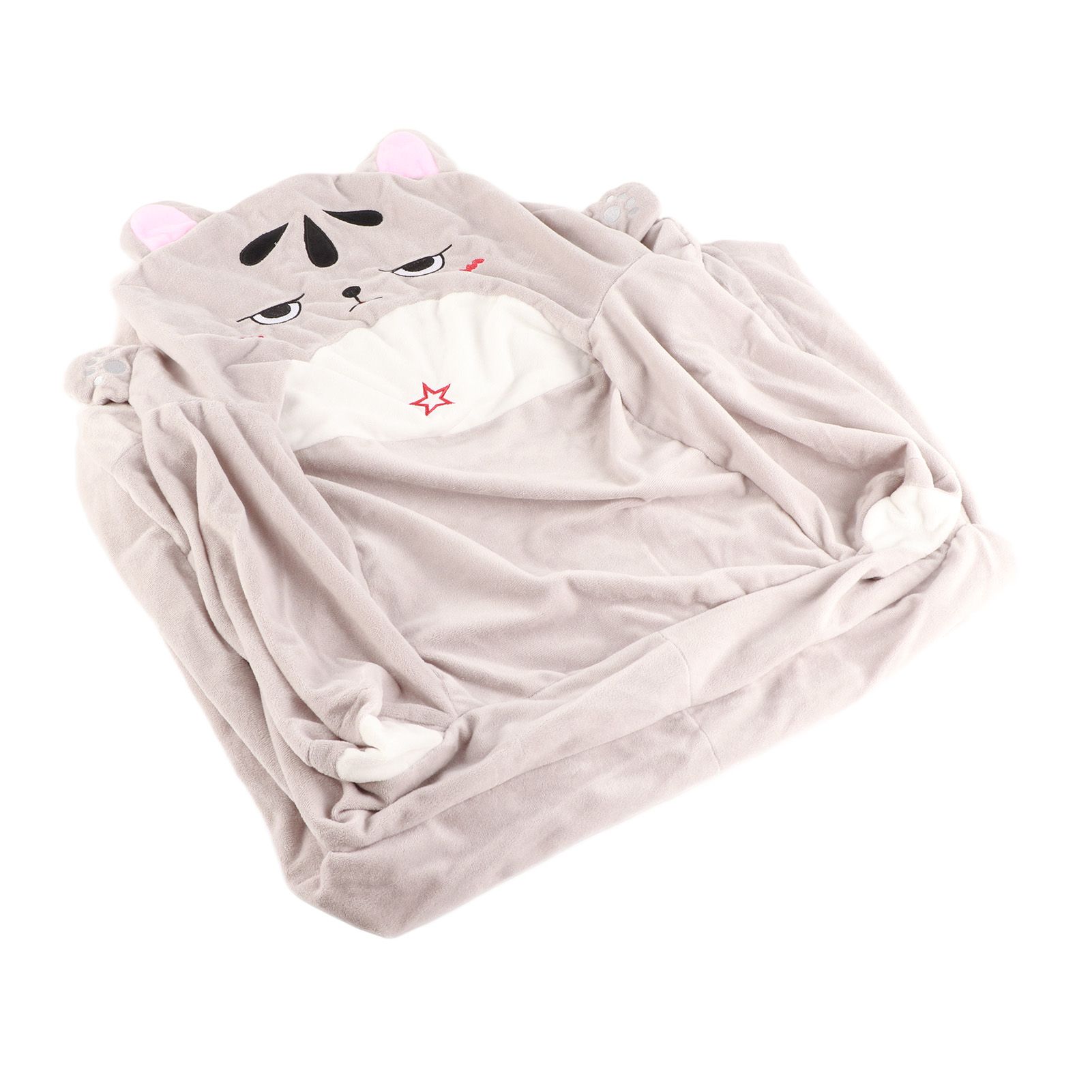 2 in 1 Foldable Children%27s Sofa Cushion Plush Sofa Cute Sofa Chair for Children