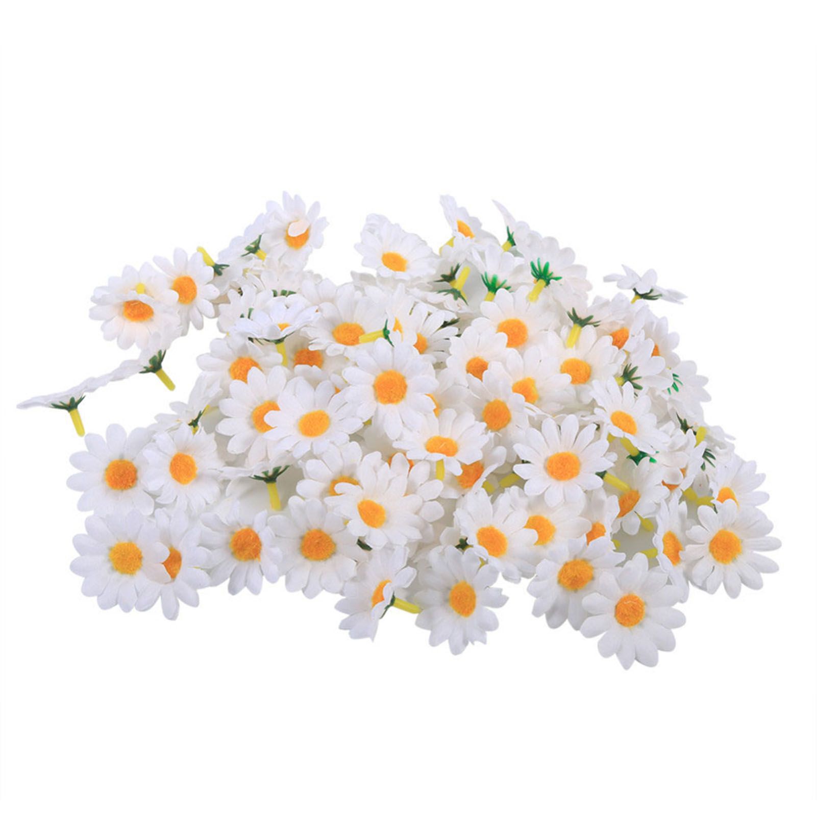 100pcs Artificial Little Daisy Lovely DIY Handcraft Silk Little Daisy for Offices Weddings White 100pcs Artificial Little Daisy Lovely DIY Handcraft Silk Little Daisy for Offices Weddings White
