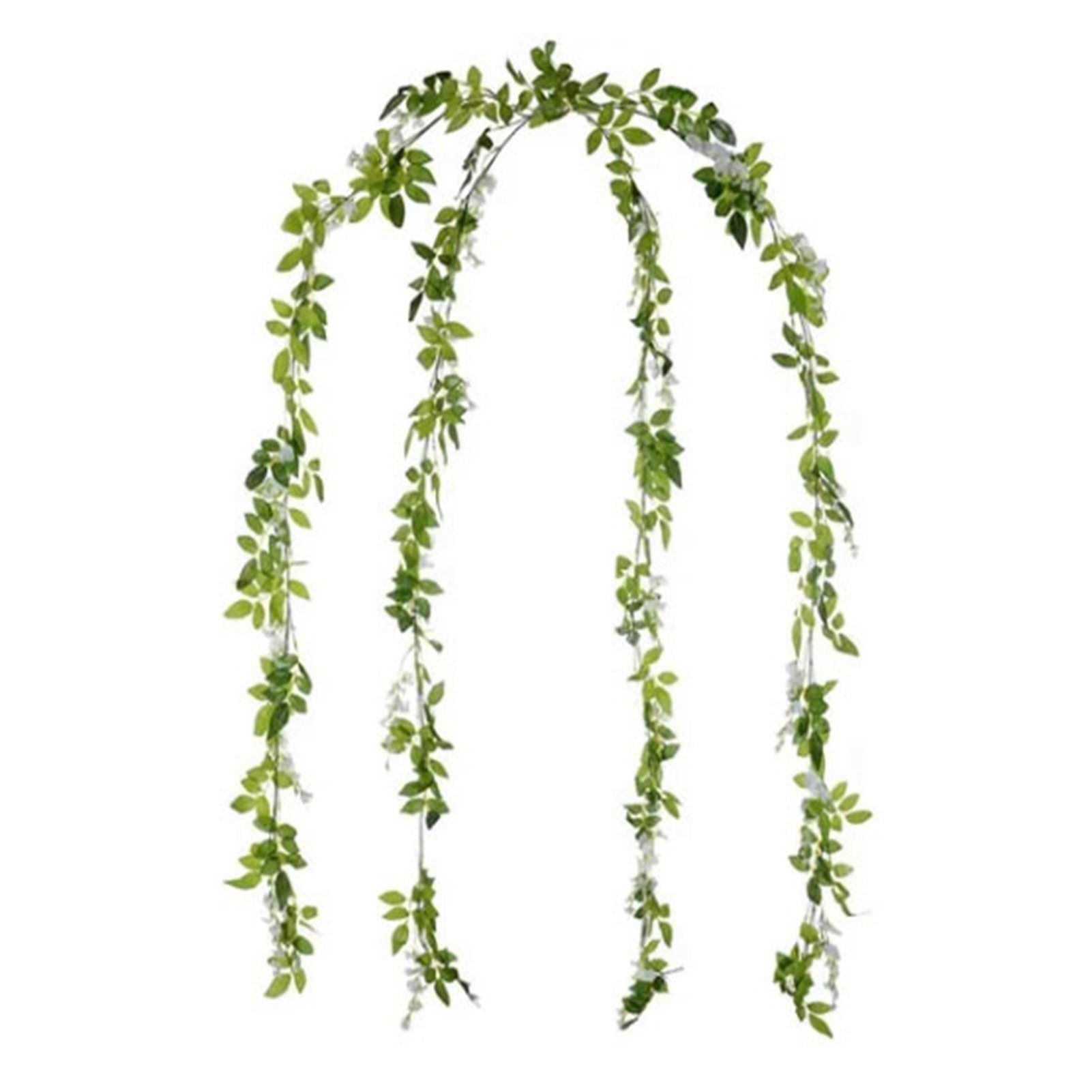 4 Pcs Artificial Wistaria Flower Lifelike Beauty Reusable Simulation Wistaria False Flower