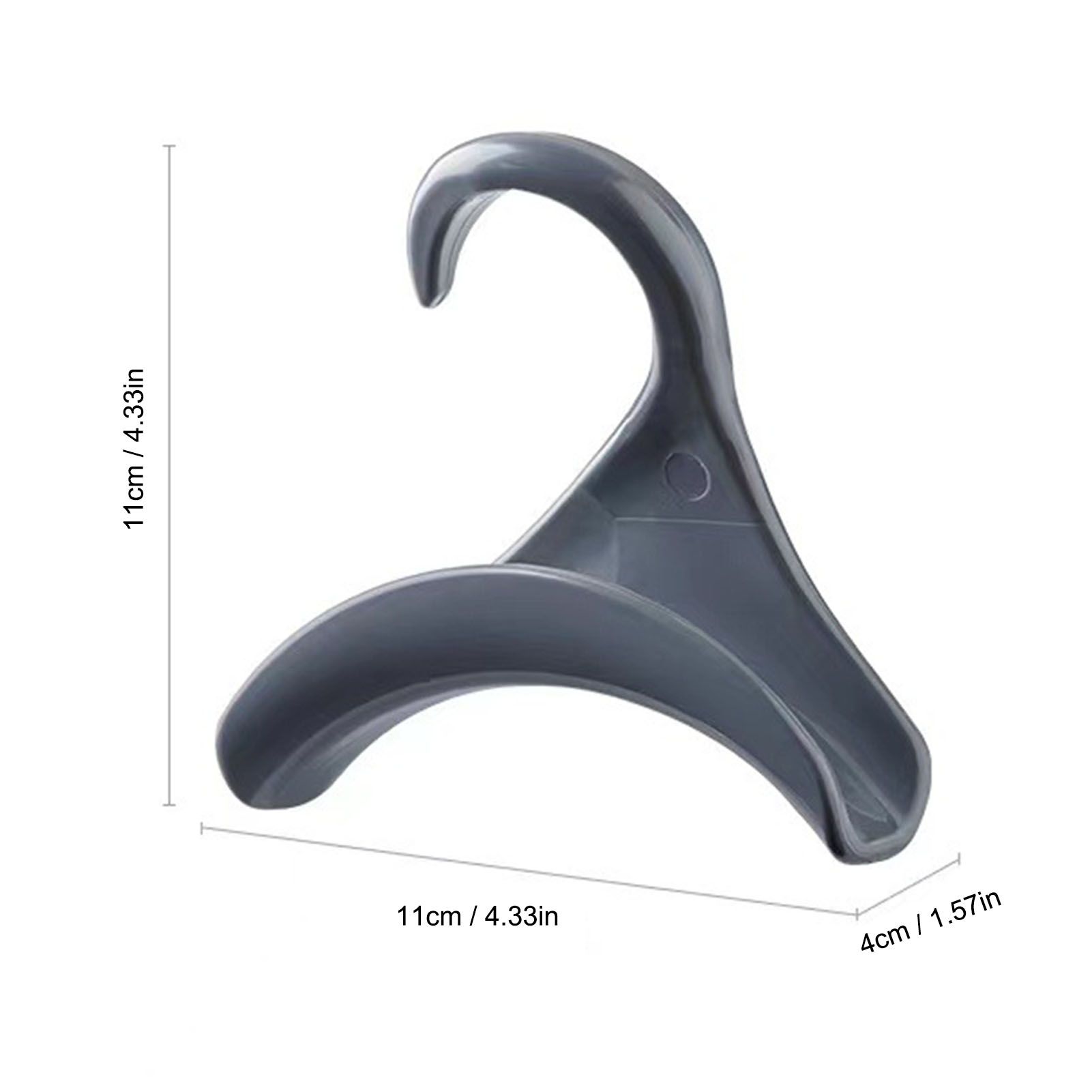 Purse Hanger Bag Arc Door Closet Hanger Hook for Satchel Coat Haversack Belt Storage Grey