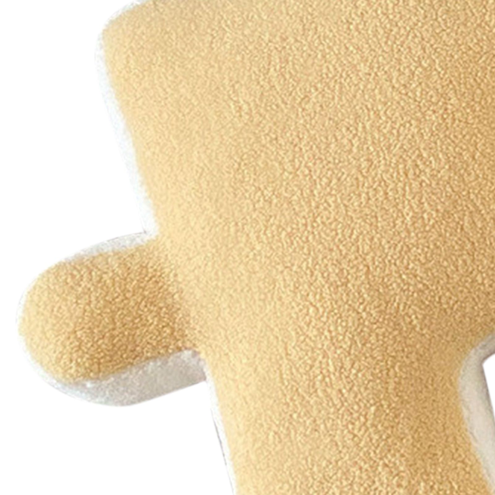Plush Throw Pillow Ultra Soft Cushion Puzzle Special Shaped for Sofa Bed Window Home Decor Yellow