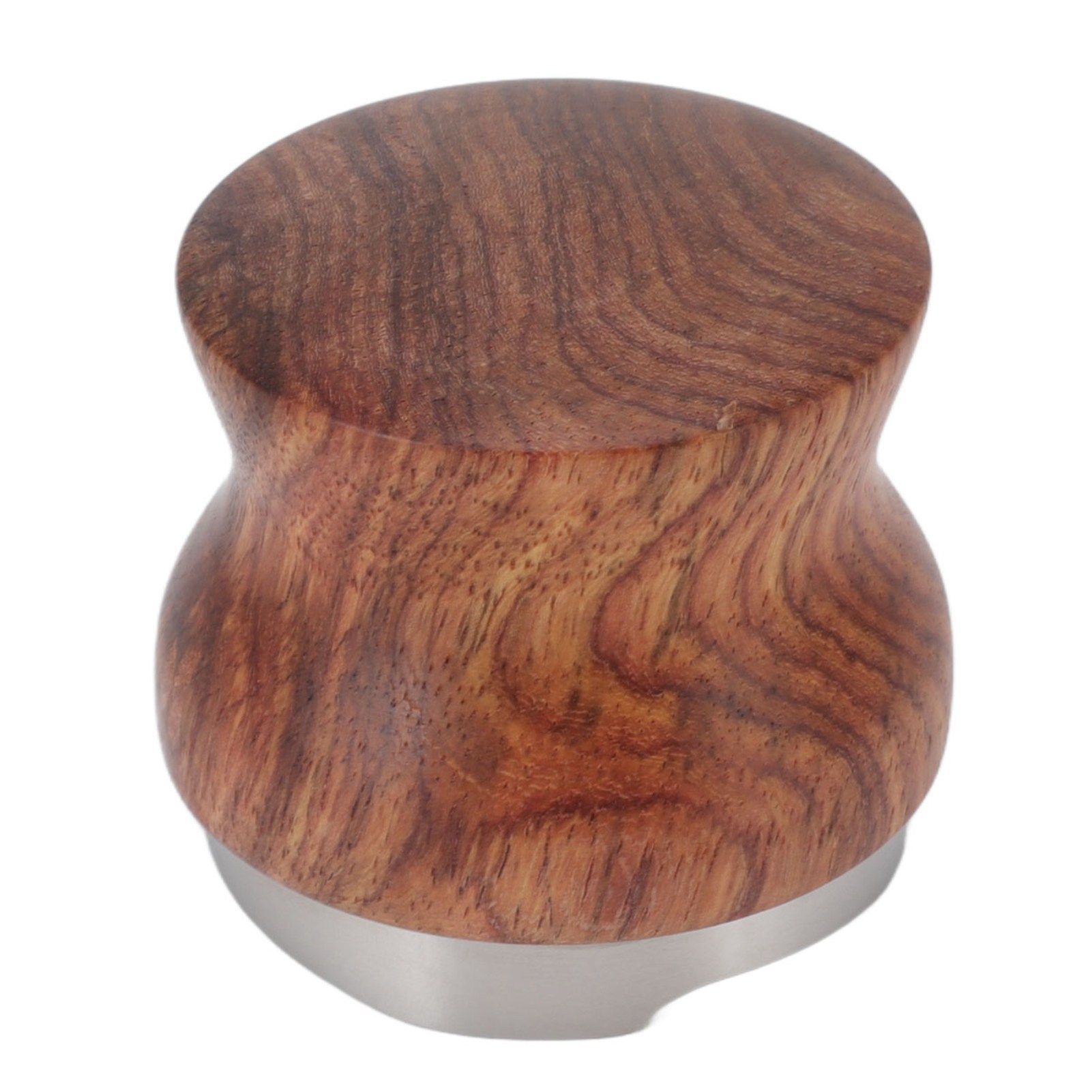 Coffee Distributor Stainless Steel Rosewood Coffee Tamper Leveler for Coffee Accessories 53mm / 2.1in