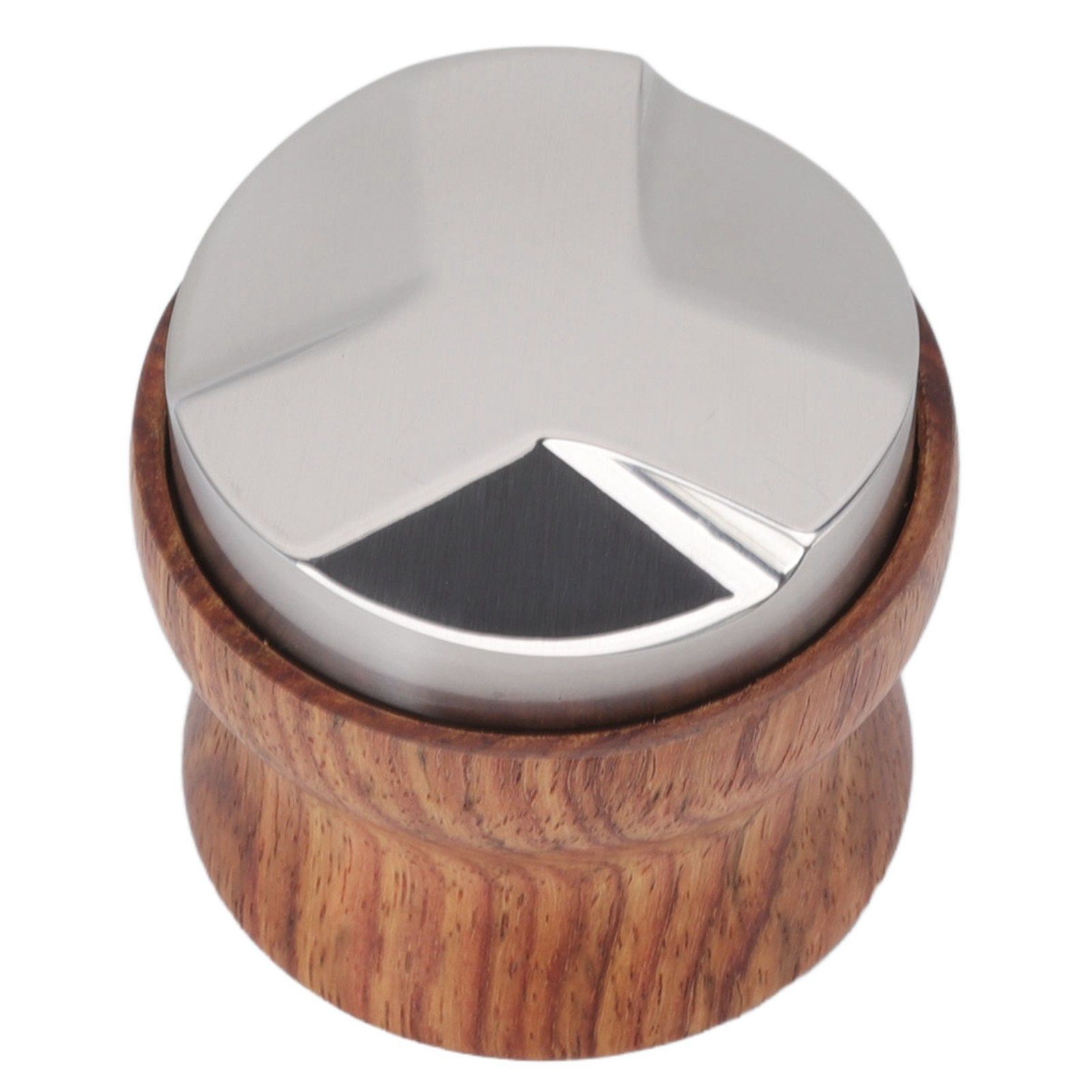 Coffee Distributor Stainless Steel Rosewood Coffee Tamper Leveler for Coffee Accessories 53mm / 2.1in