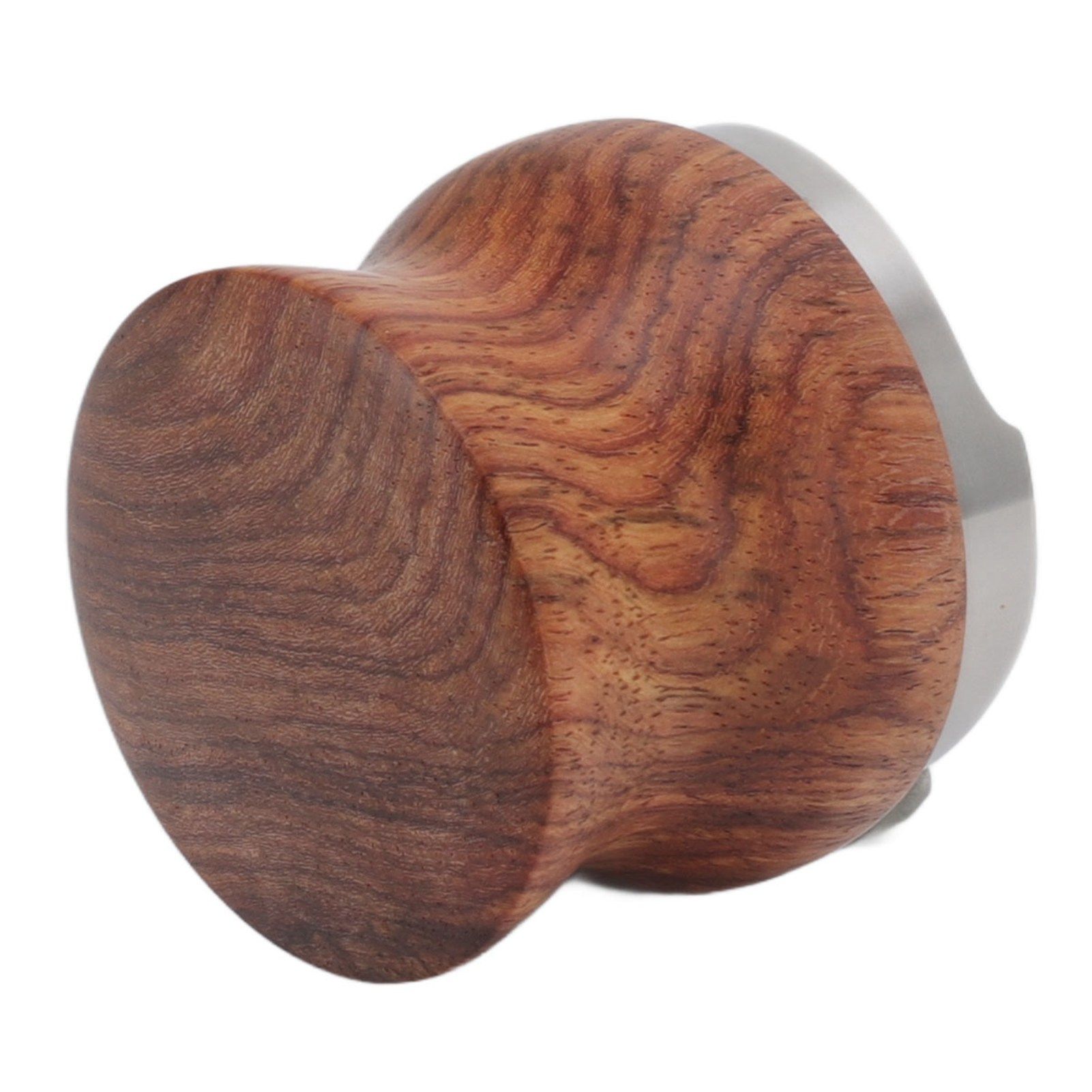Coffee Distributor Stainless Steel Rosewood Coffee Tamper Leveler for Coffee Accessories 58mm / 2.3in