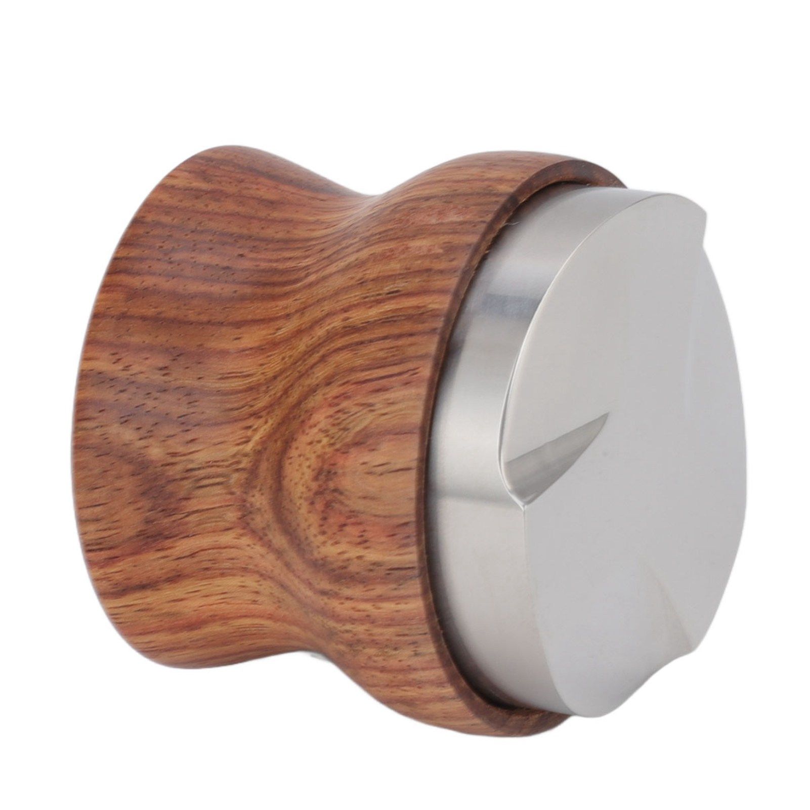 Coffee Distributor Stainless Steel Rosewood Coffee Tamper Leveler for Coffee Accessories 58mm / 2.3in