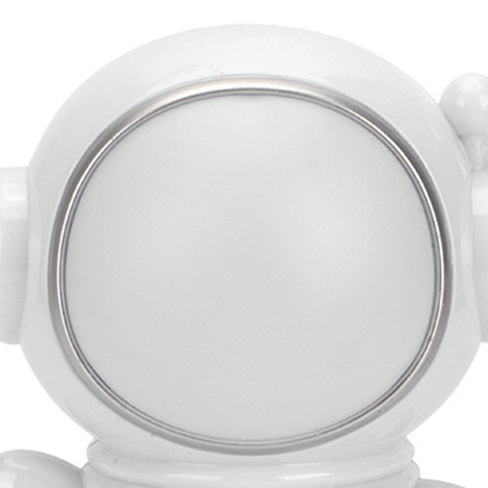 Night Light 3 Modes LED Colorful Cute Astronaut Appearance USB Port Bedside Night Lamp for Bedroom Dormitory White