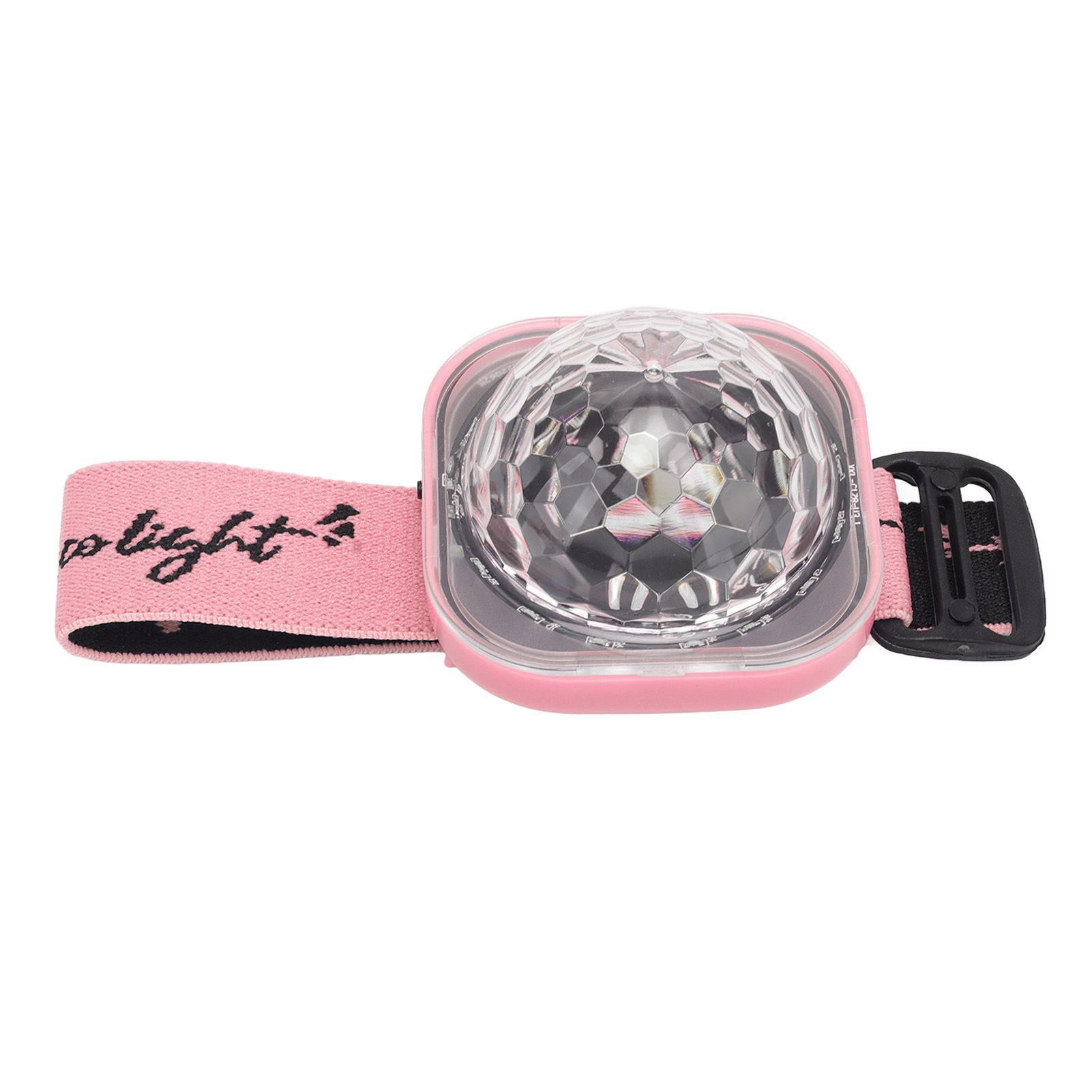 Colorful Wrist Ambient Light Ball Stage Bracelet Lamp RGB Wrist Light for Car KTV Wedding Pink Shell