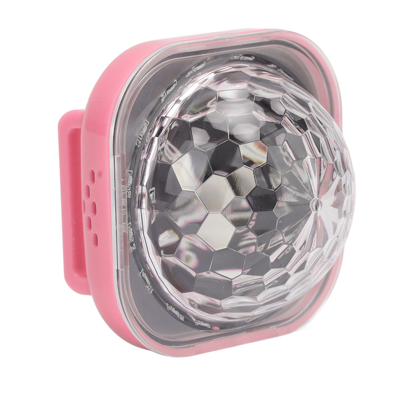 Colorful Wrist Ambient Light Ball Stage Bracelet Lamp RGB Wrist Light for Car KTV Wedding Pink Shell