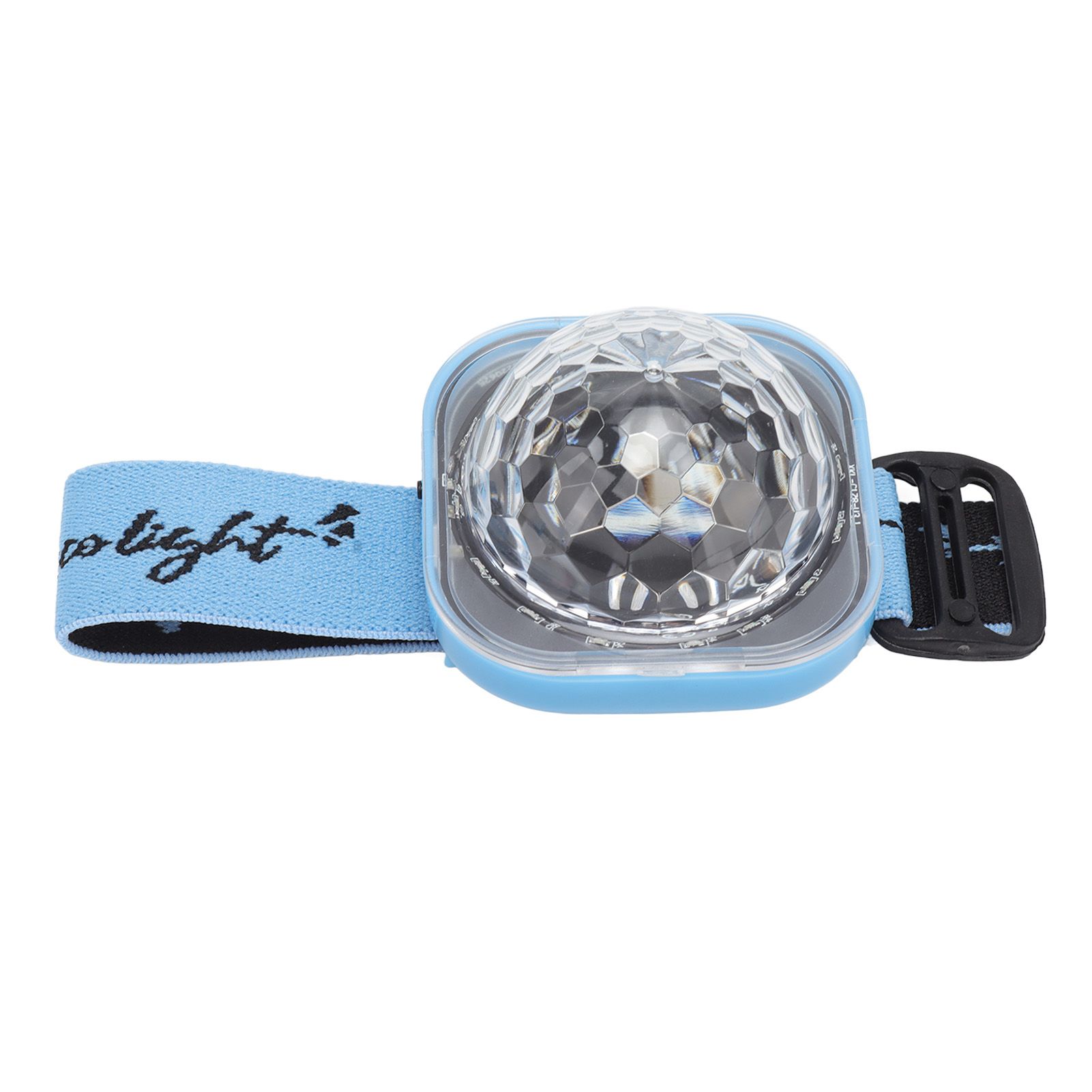 Colorful Wrist Ambient Light Ball Stage Bracelet Lamp RGB Wrist Light for Car KTV Wedding Blue Shell