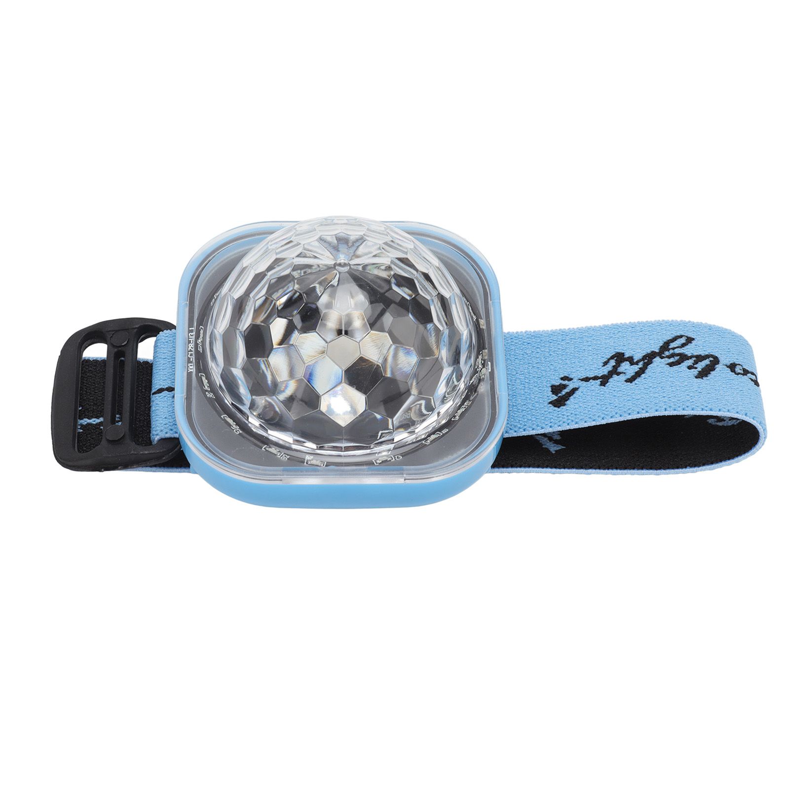 Colorful Wrist Ambient Light Ball Stage Bracelet Lamp RGB Wrist Light for Car KTV Wedding Blue Shell