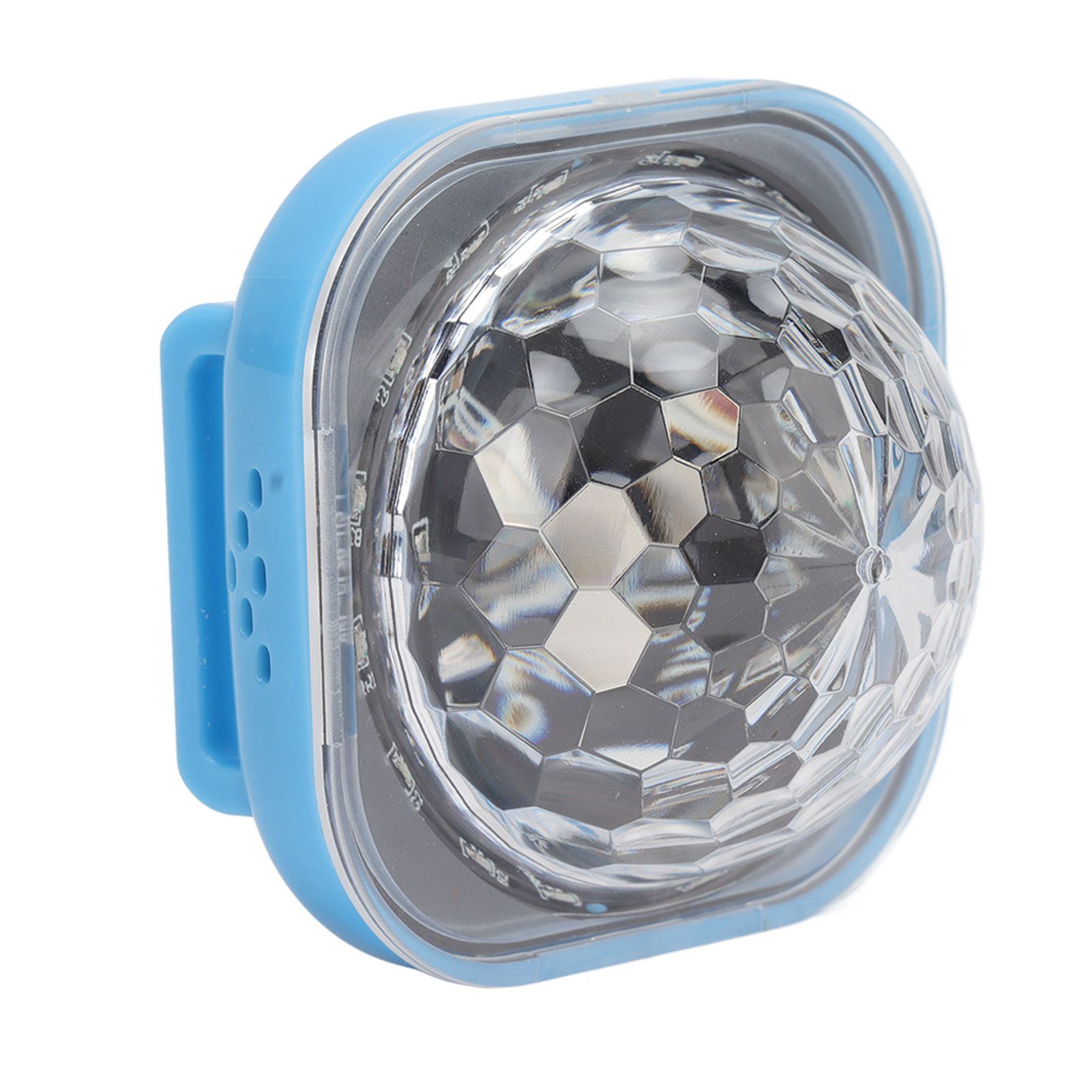 Colorful Wrist Ambient Light Ball Stage Bracelet Lamp RGB Wrist Light for Car KTV Wedding Blue Shell