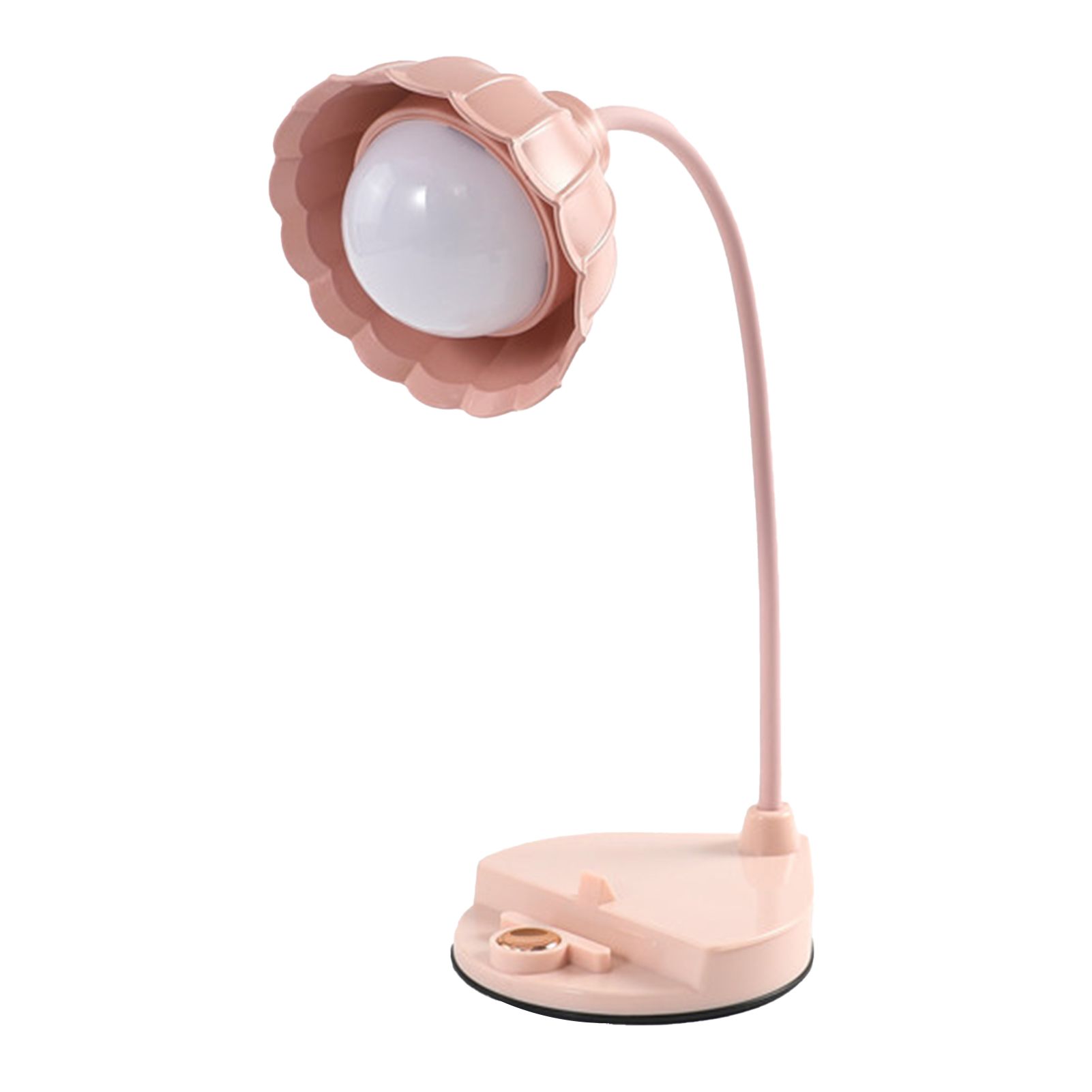 LED Reading Light Plastic Flower Shaped Touch Sensitive USB Charging Folding Table Lamp for Bedroom Dormitory Pink LED Reading Light Plastic Flower Shaped Touch Sensitive USB Charging Folding Table Lamp for Bedroom Dormitory Pink