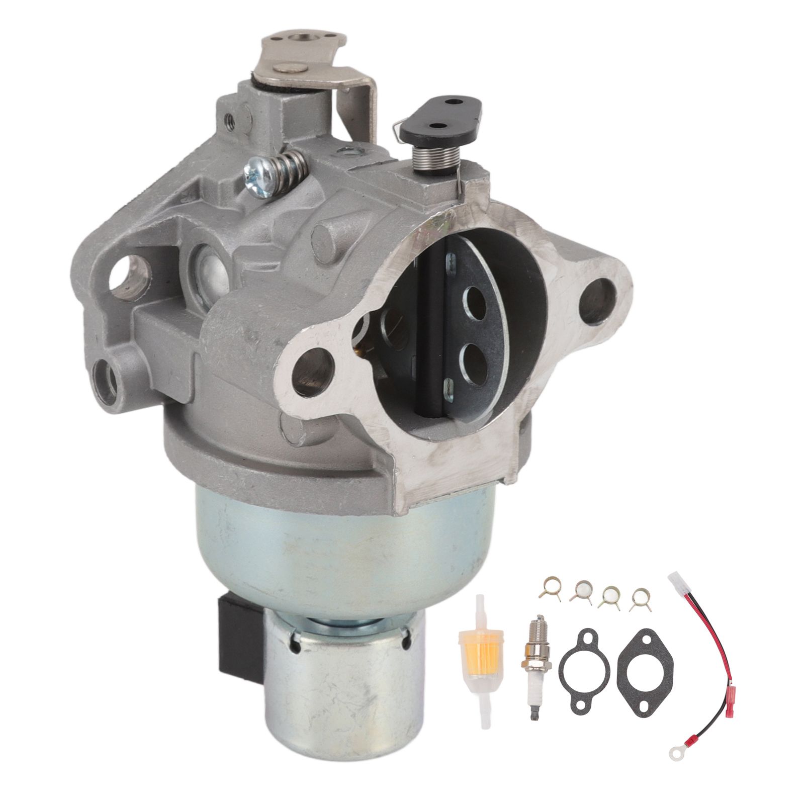Lawn Mower Carburetor Replaces for John Deere L110 for Kohler 17.5HP Mower Carburetor Spark Plug Kit