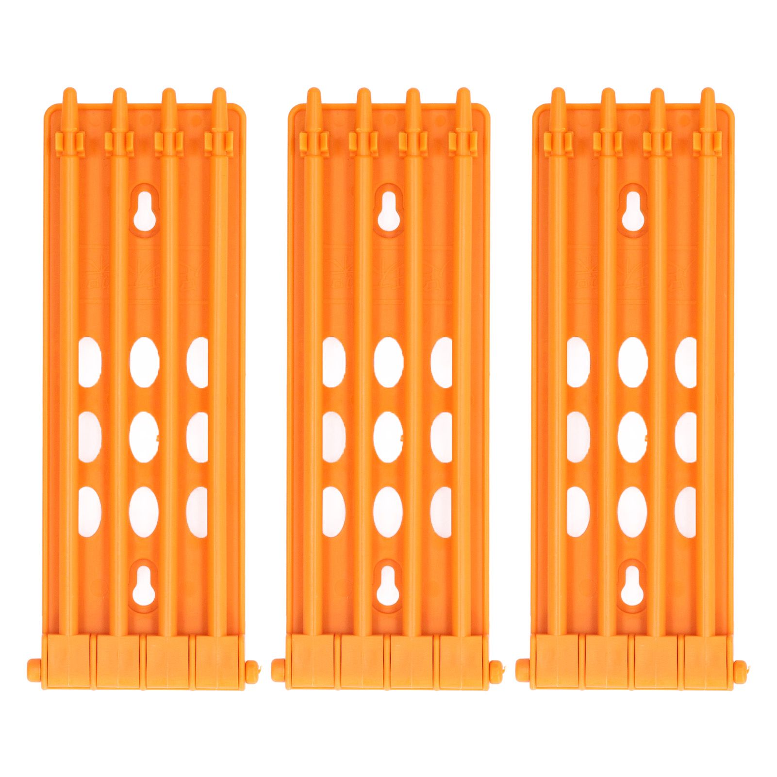 3Pcs Pigeons Foot Rings Frame 4 Column Independent Save Space Racing Pigeons Supplier Foot Place for Pigeons FarmYellow