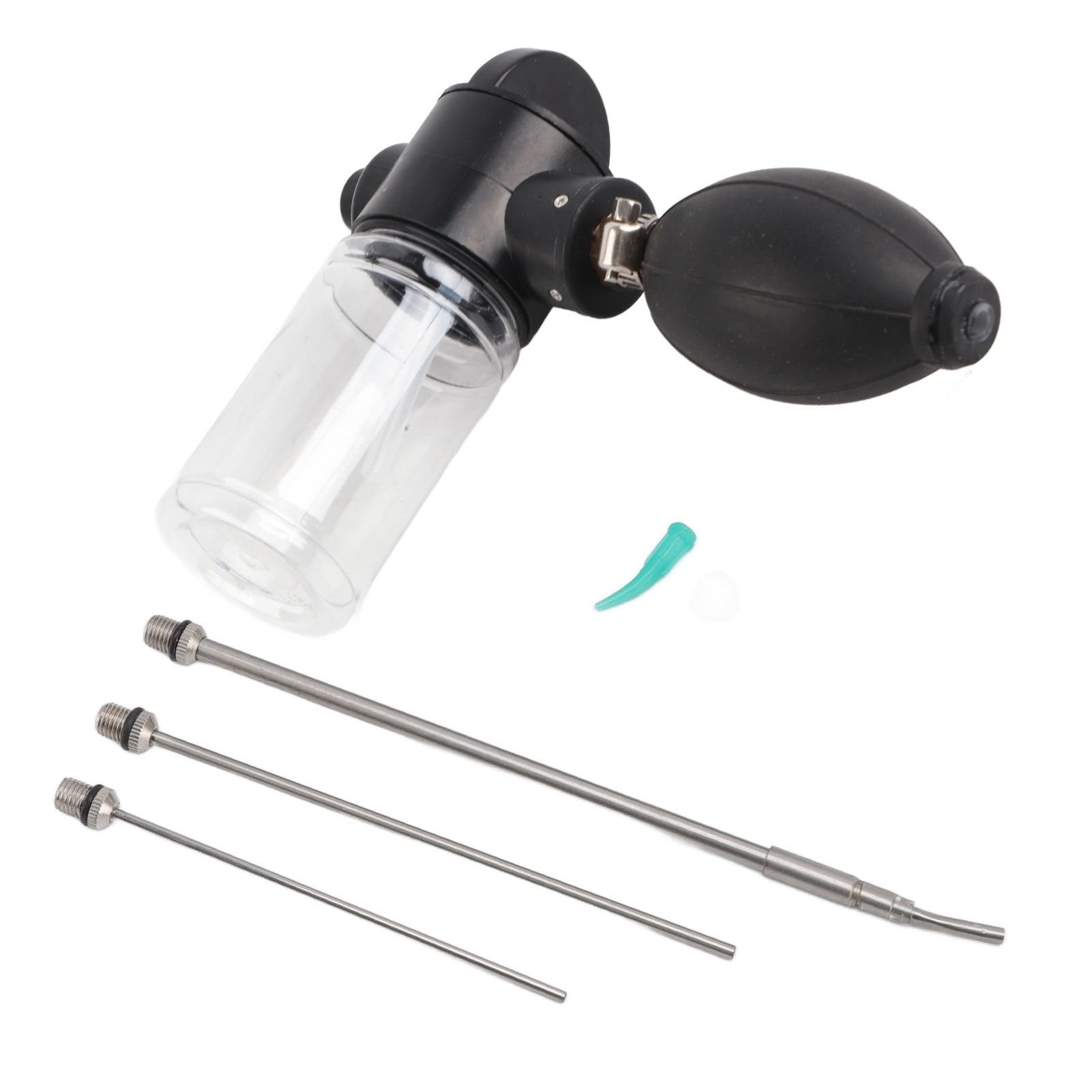 Pest Control Bulb Duster with 3 Stainless Steel Nozzles Termite Removal Tool Set for Agriculture Forestry